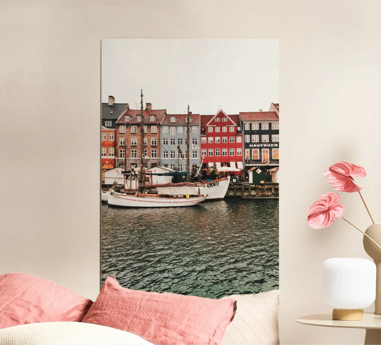 Copenhagen Harbour carta hahnemühle da GraceDigitalArtCo