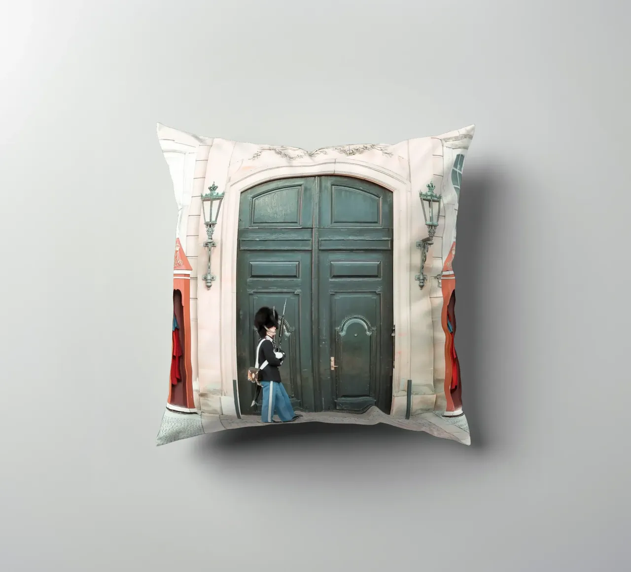 Copenhagen Guards cuscino da GraceDigitalArtCo