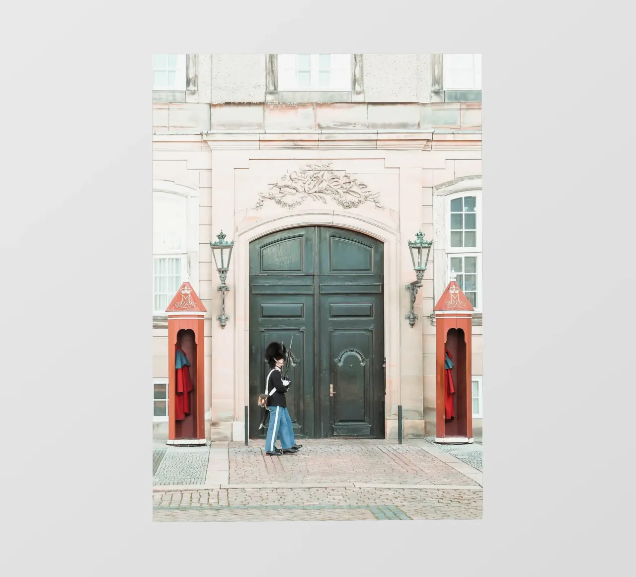 Copenhagen Guards pellicola backlit da GraceDigitalArtCo
