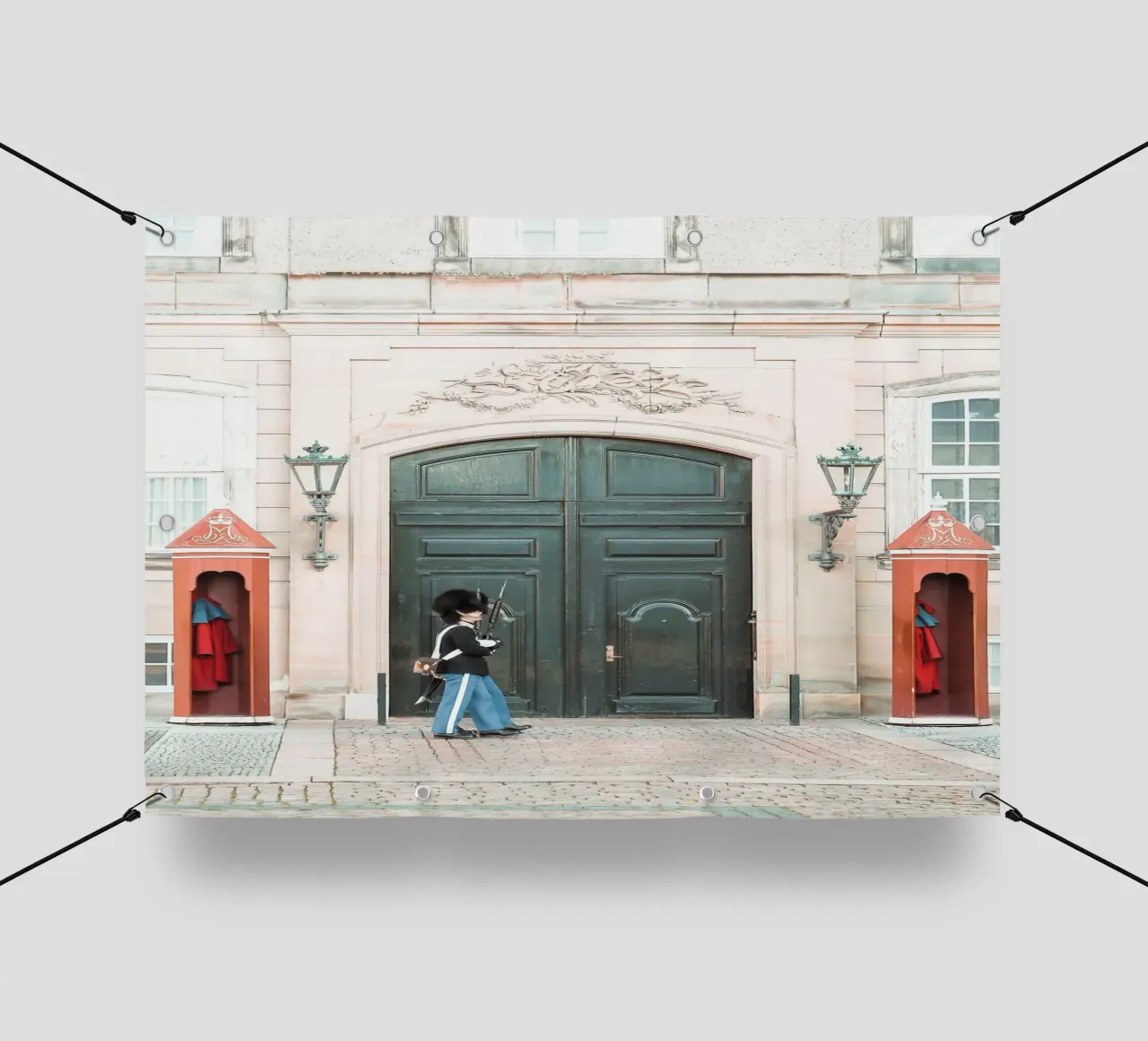 Copenhagen Guards telo in pvc da GraceDigitalArtCo