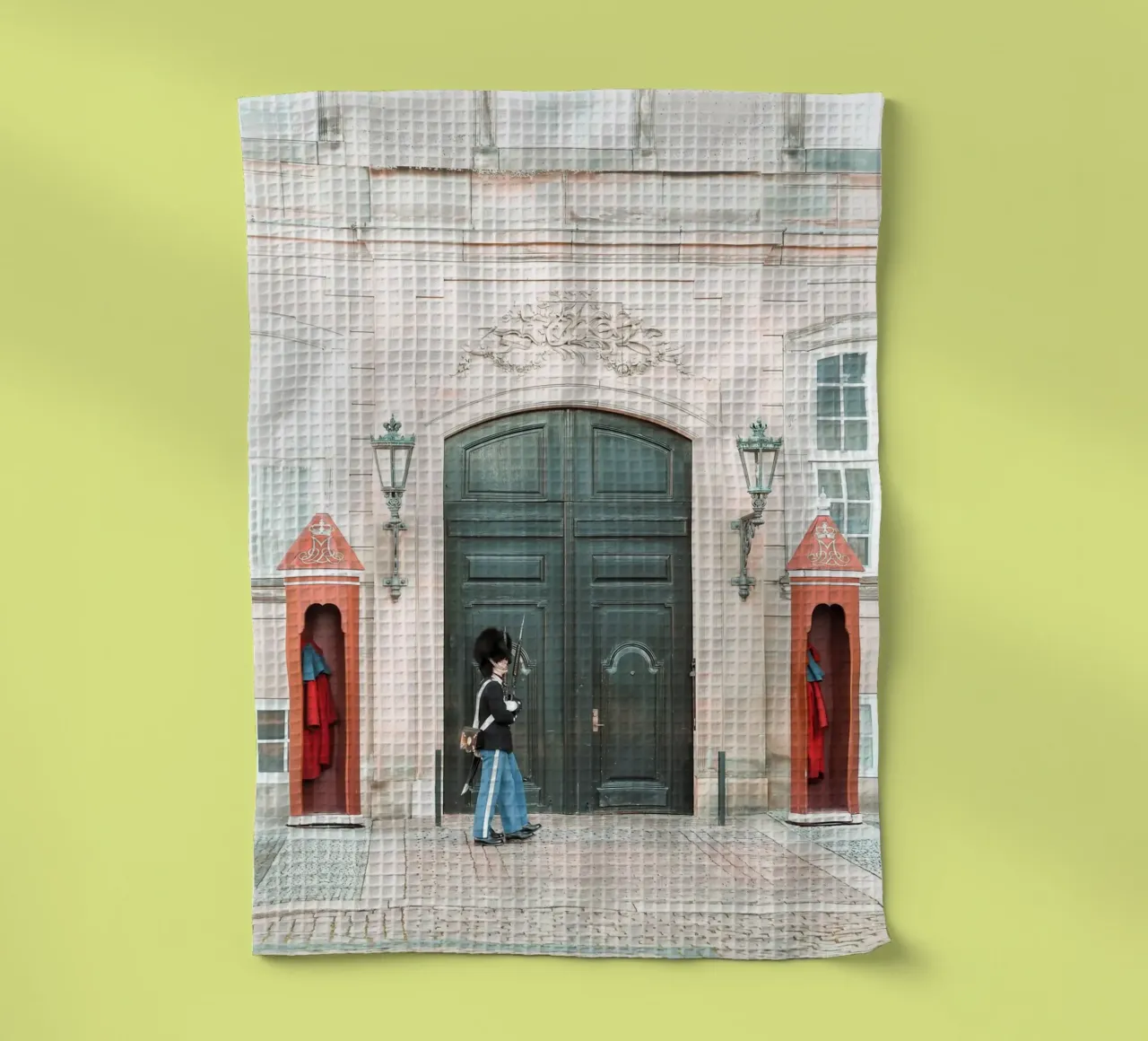 Copenhagen Guards canovaccio da cucina da GraceDigitalArtCo
