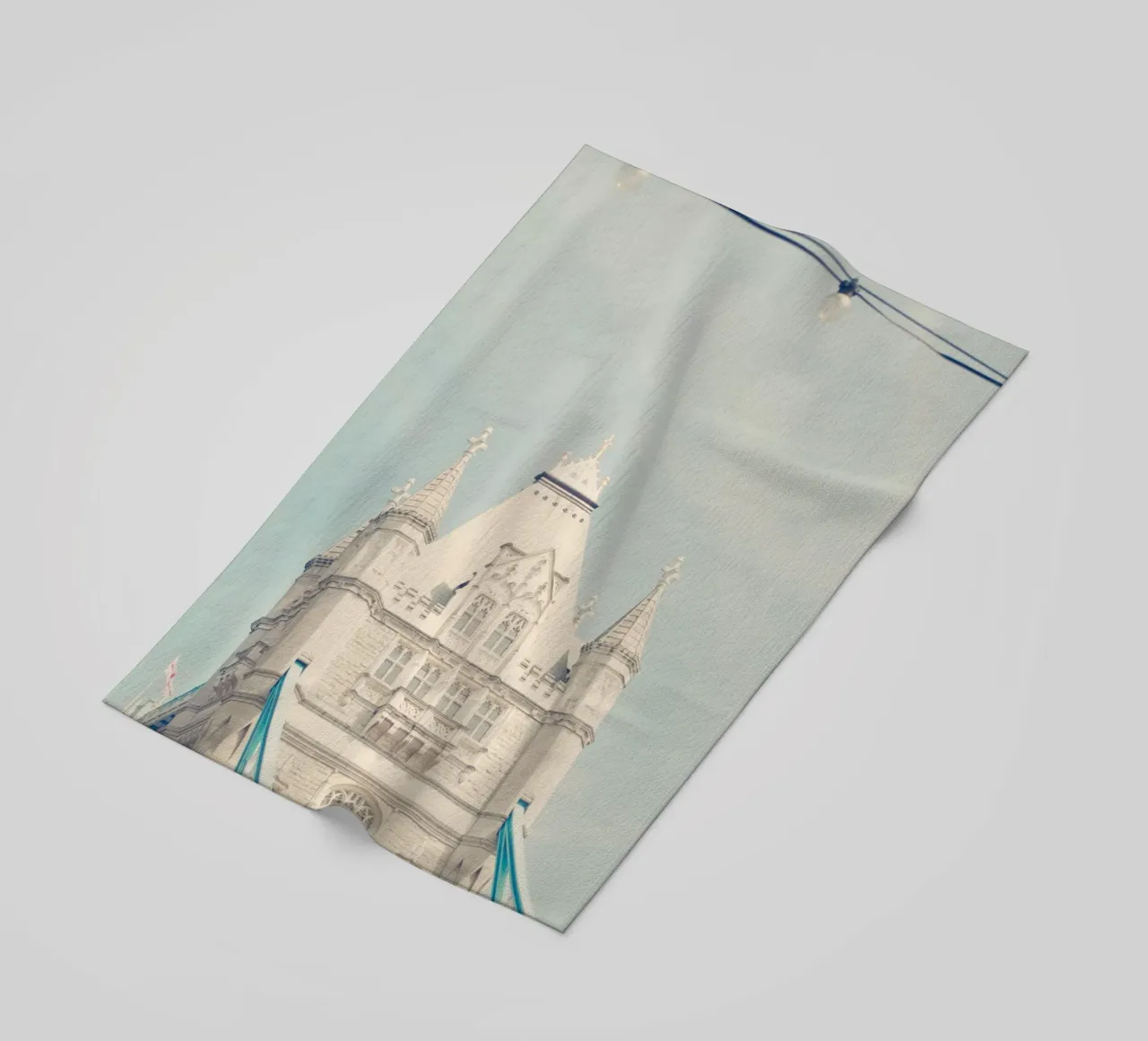 Dreamy Tower Bridge London Photographic Art beach towel by GraceDigitalArtCo