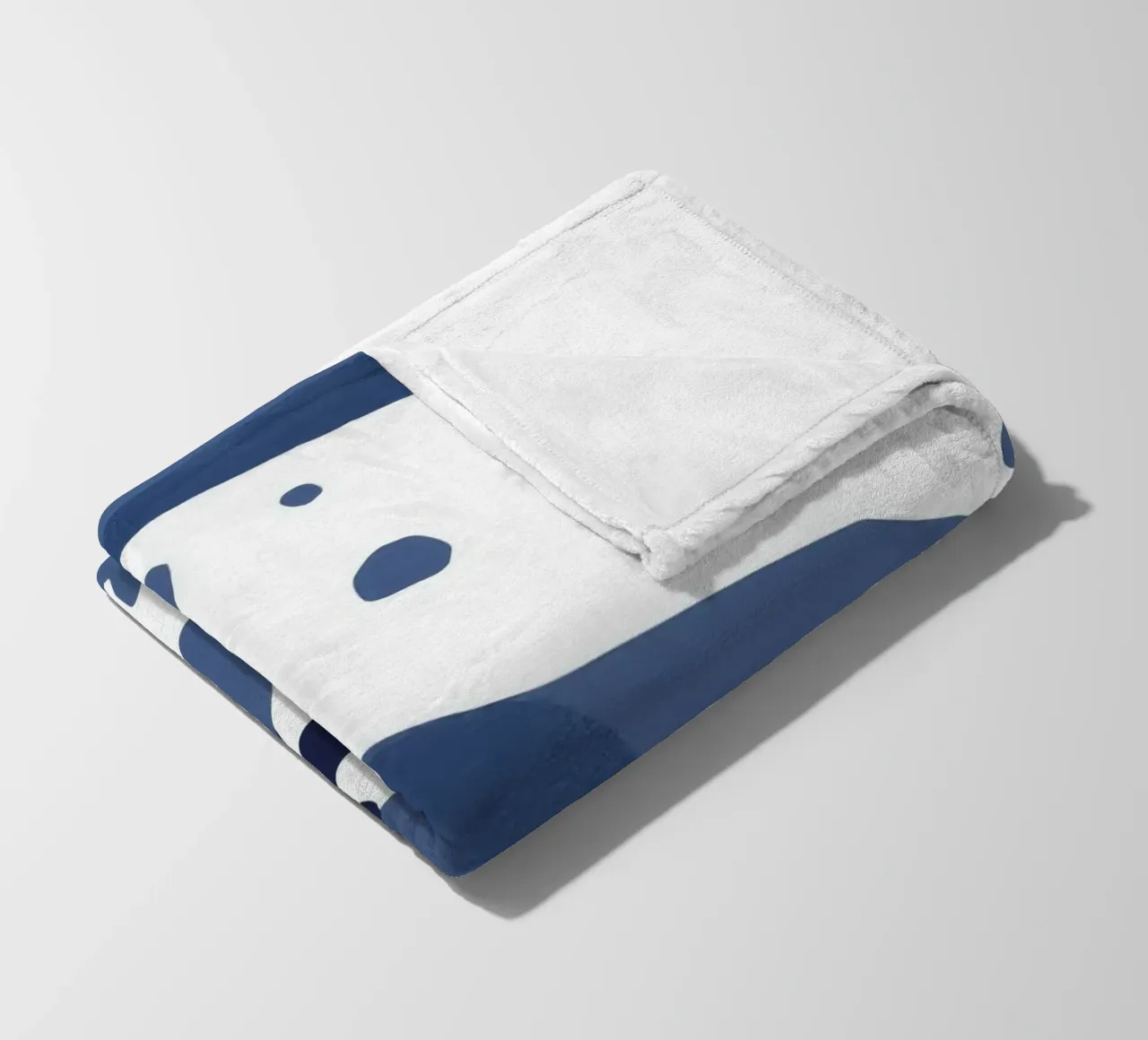 Forme canine blu coperta in pile da Lumie Layers