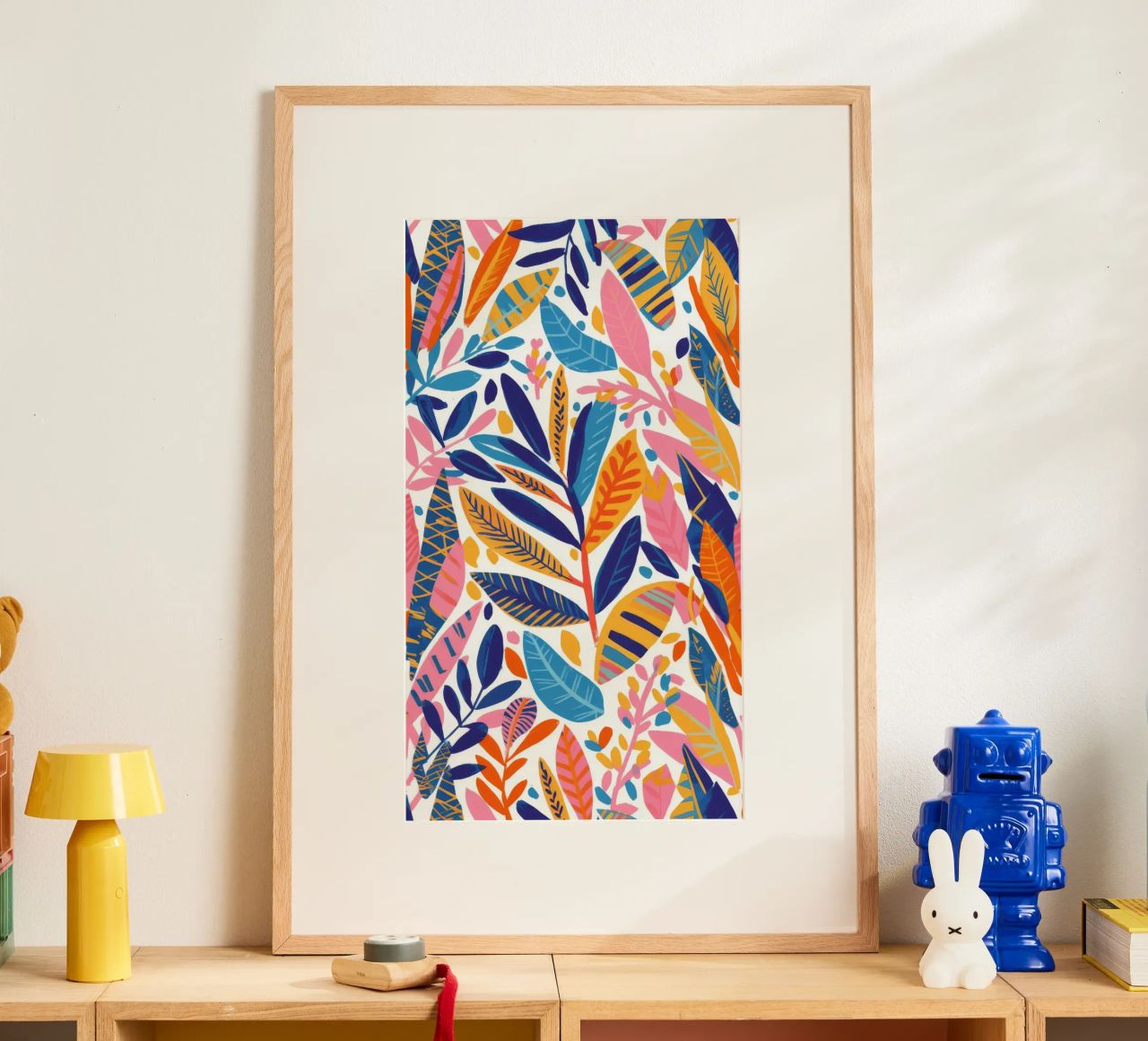 Autumnal Leaf Dance poster by Grande Serene