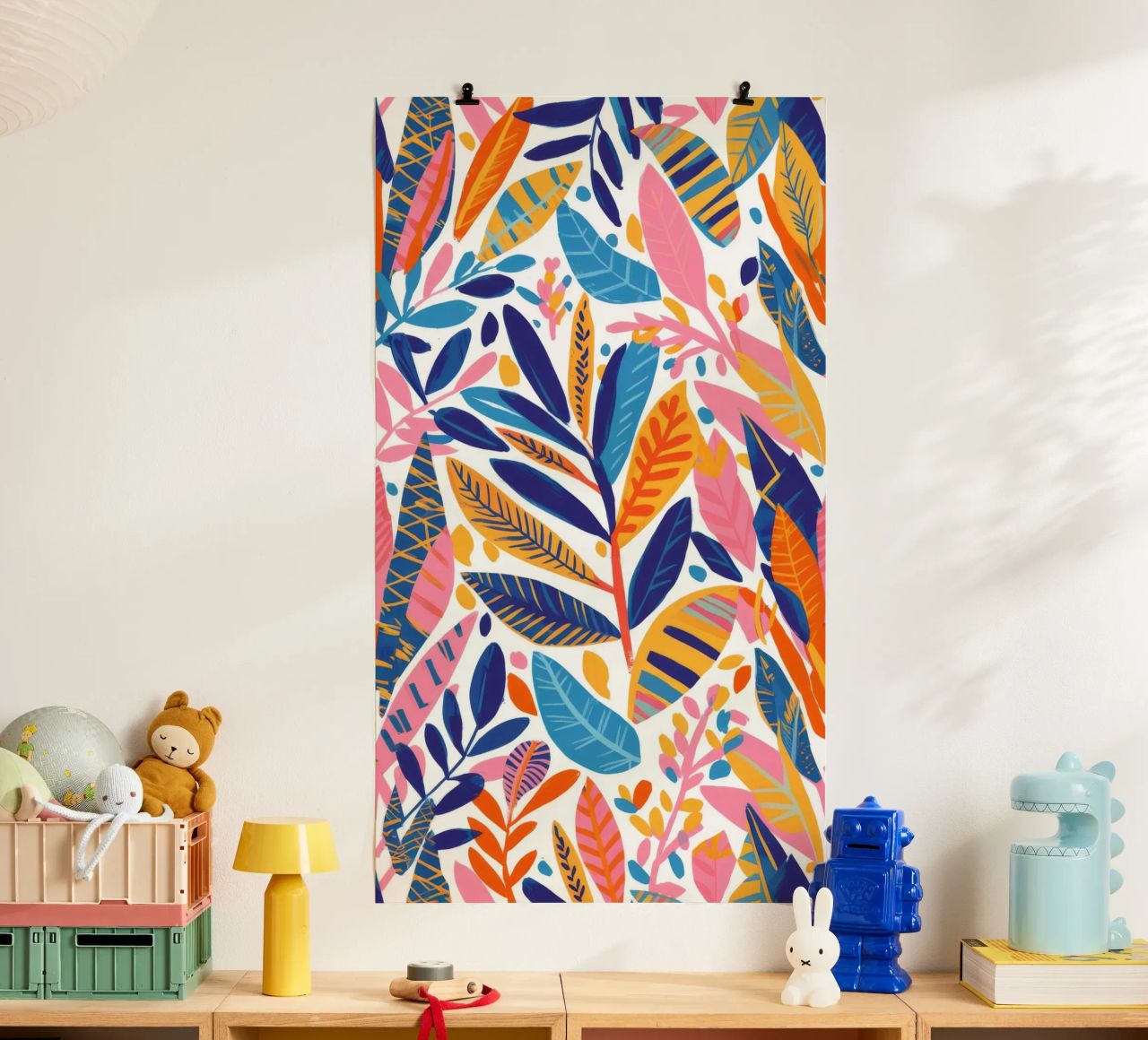 Autumnal Leaf Dance poster by Grande Serene