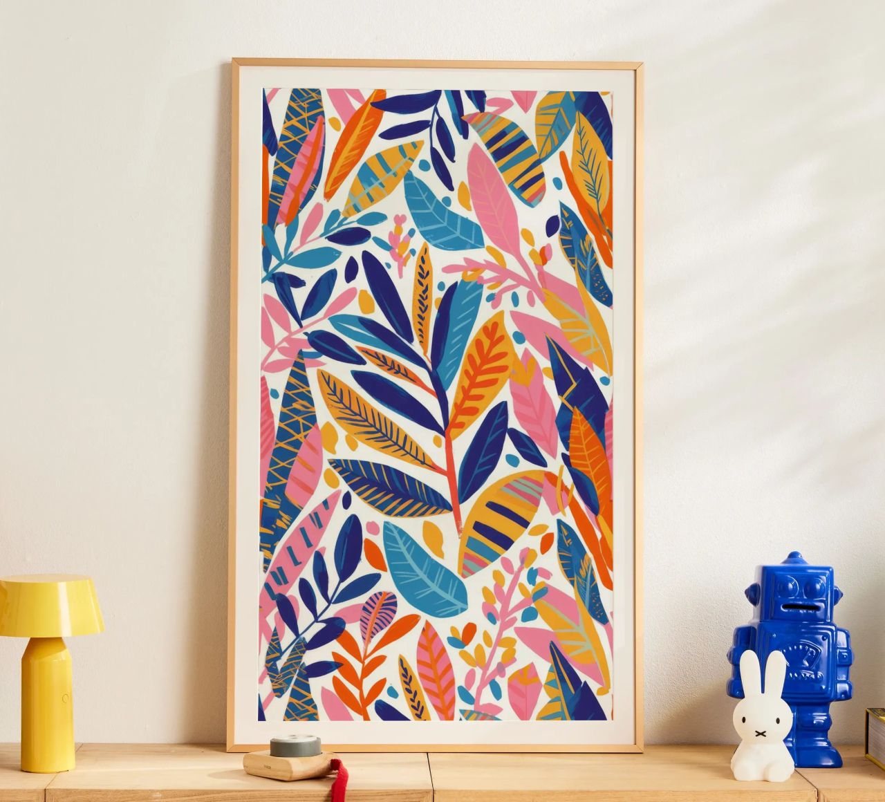 Autumnal Leaf Dance poster by Grande Serene