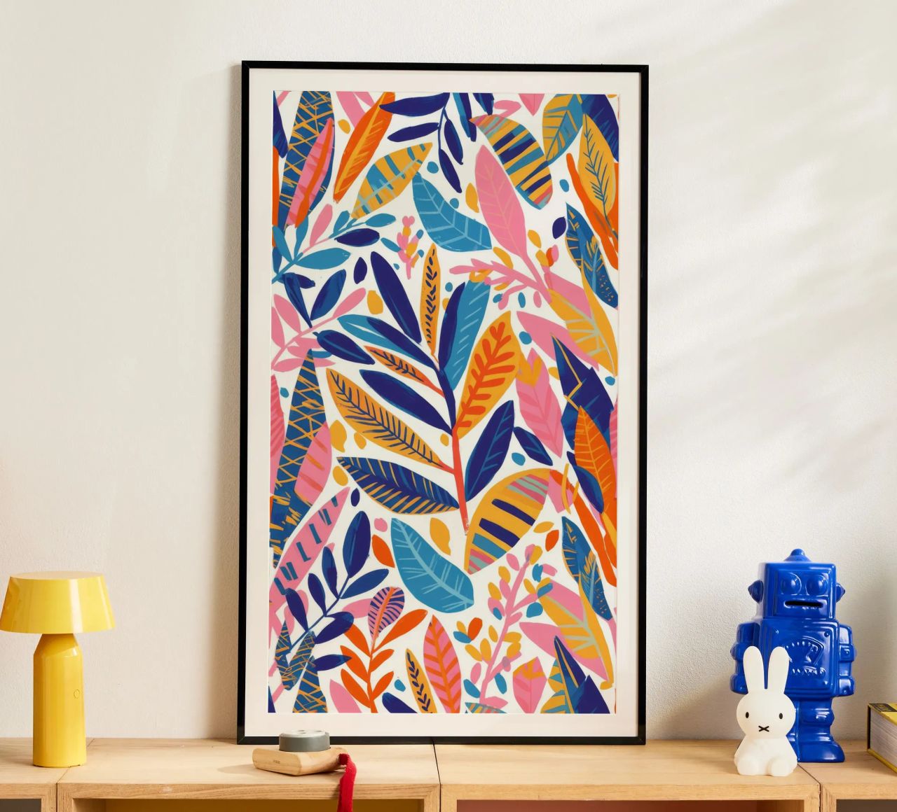 Autumnal Leaf Dance poster by Grande Serene