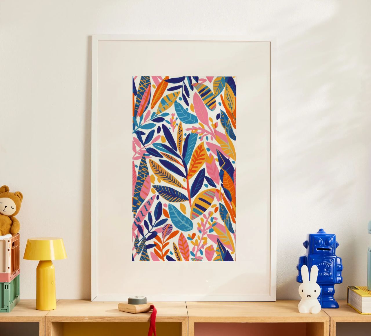 Autumnal Leaf Dance poster by Grande Serene