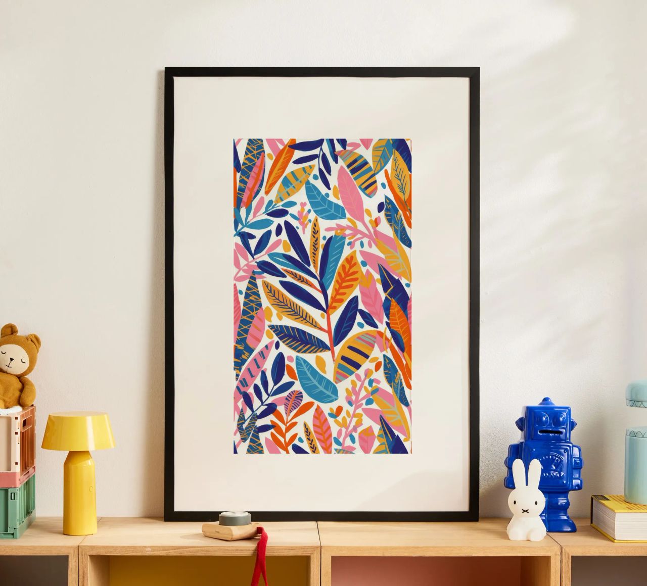Autumnal Leaf Dance poster by Grande Serene