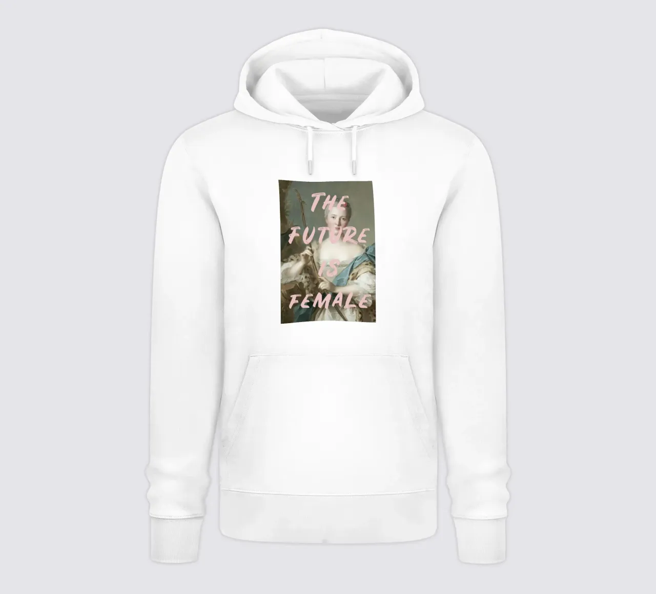 The future is female FEMINIST ART felpa con cappuccio da GraceDigitalArtCo