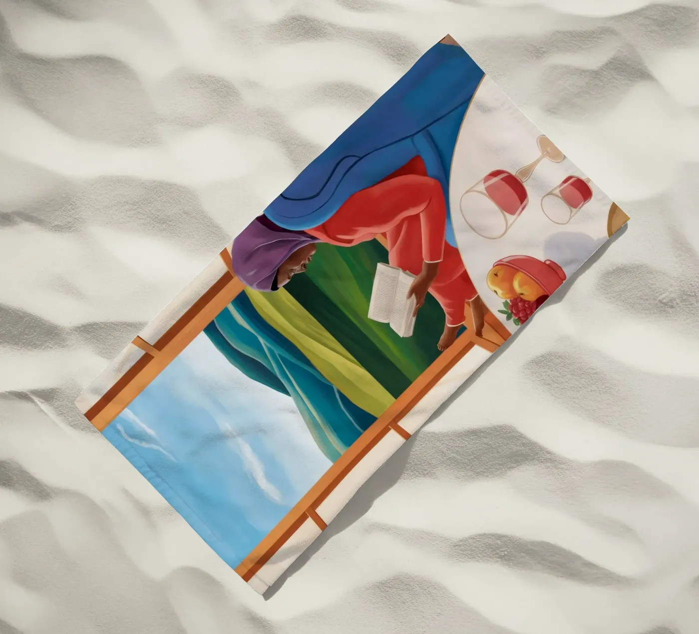 Window Read Repose telo mare da Lumie Layers