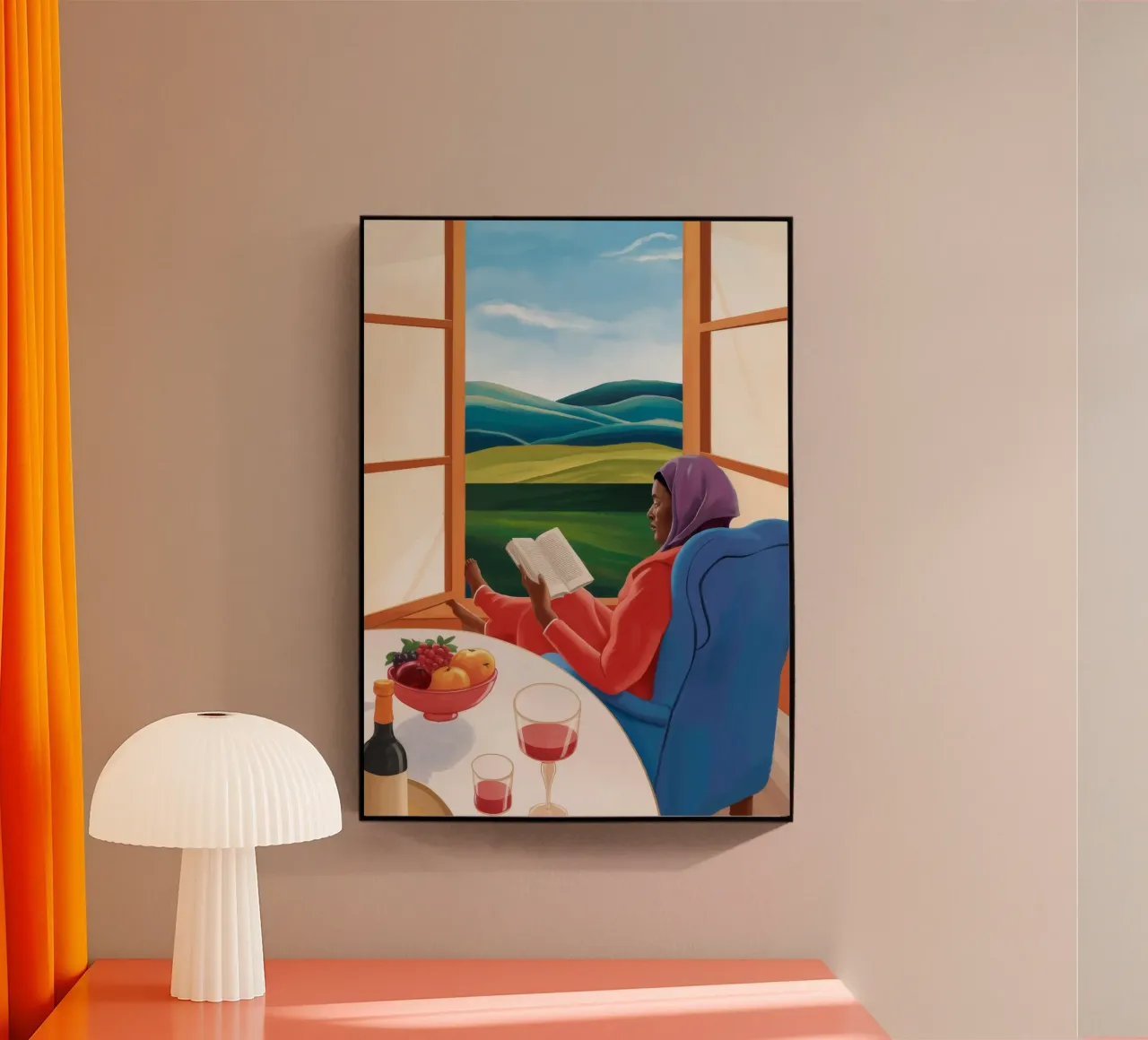 Venster lezen acryl van Lumie Layers