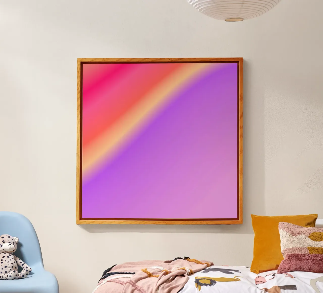 Drink your positiviTEA in the morning acrylic glass by ÂME LIBRE STUDIO