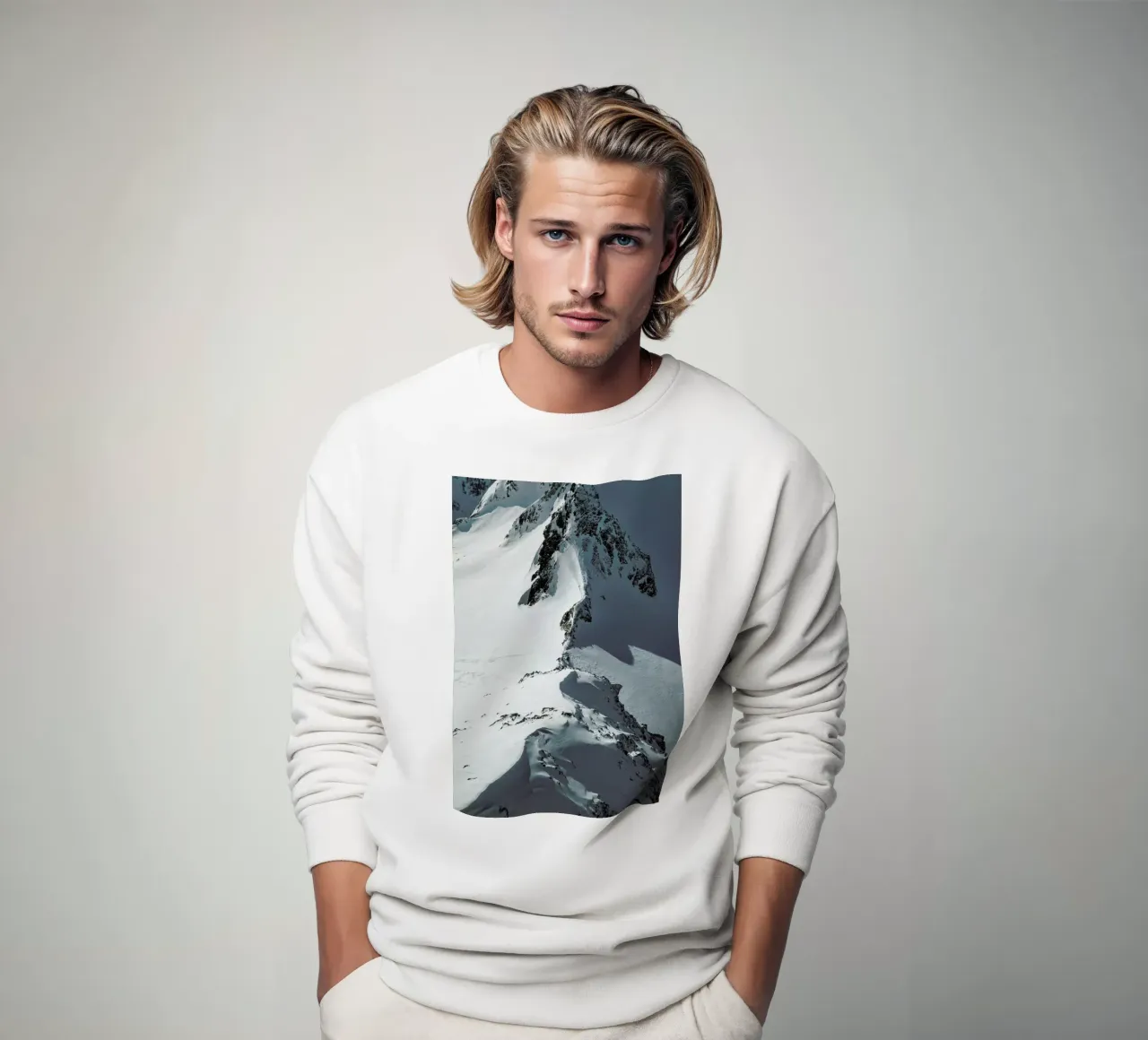 Glacier Deatails felpa da Sebastian Hilgetag