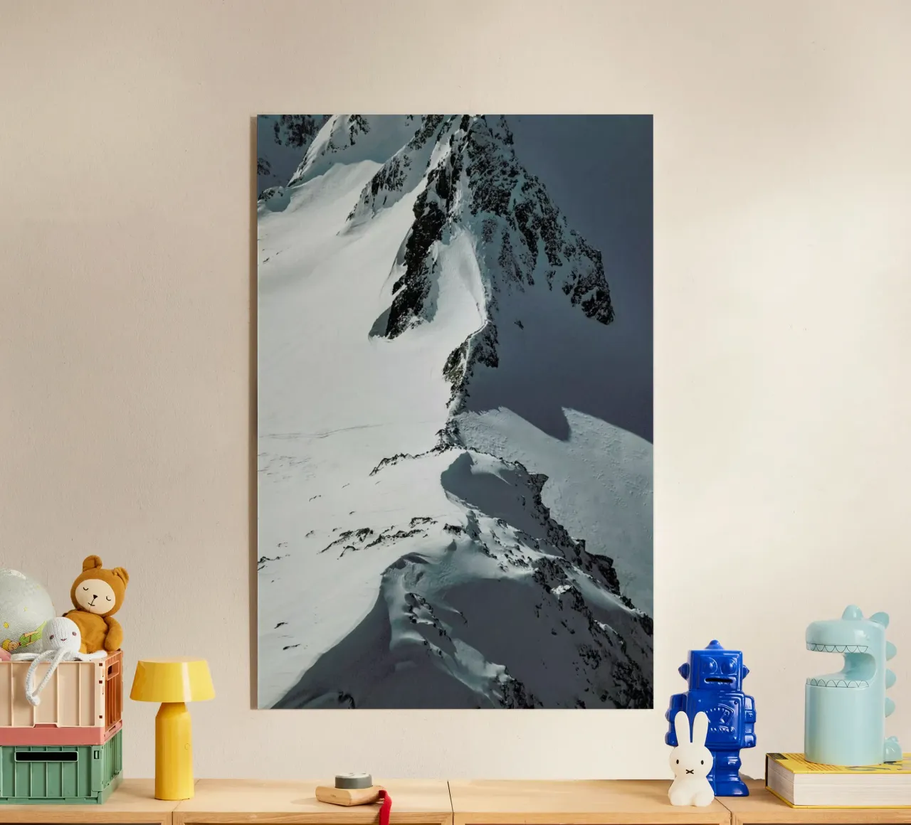 Glacier Deatails plexiglass da Sebastian Hilgetag