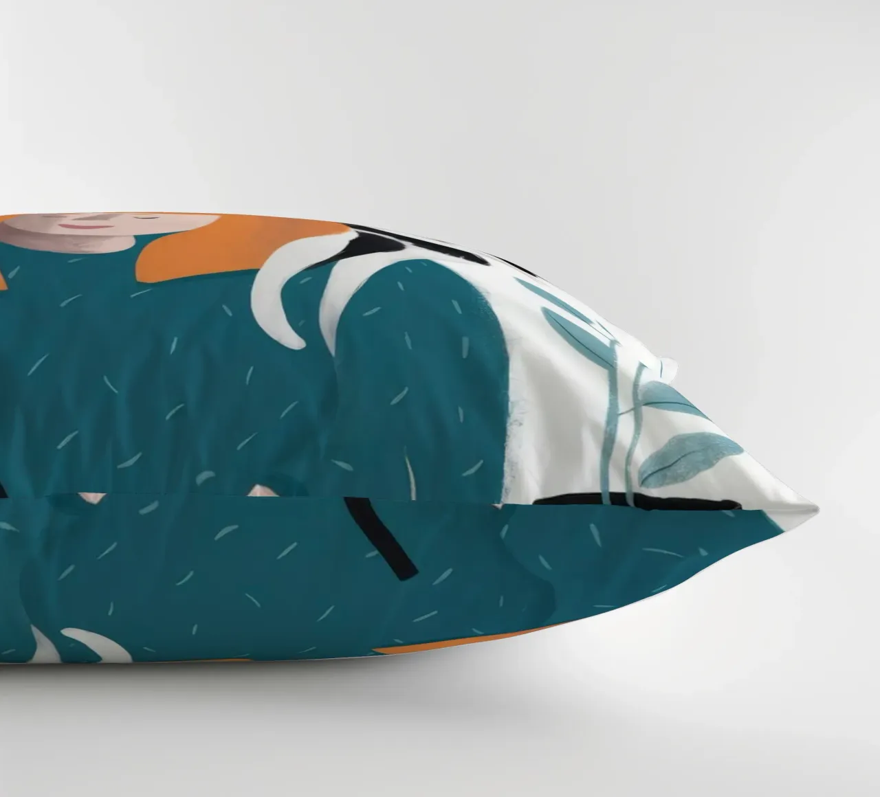 Compagno del gatto scrittore cuscino da Lumie Layers