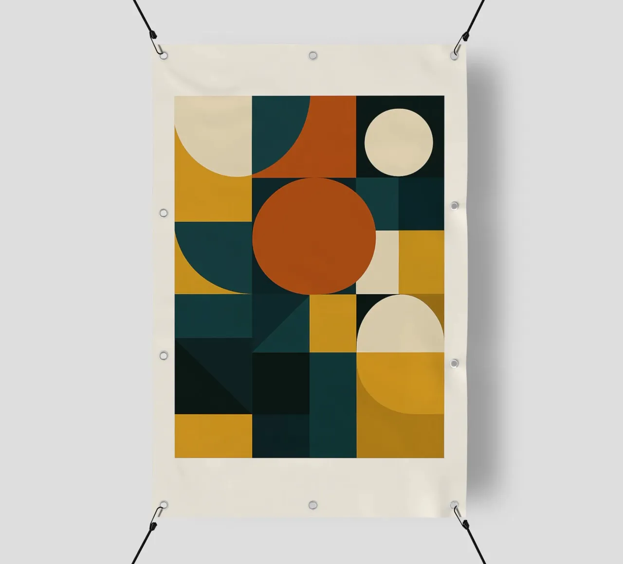 Modern Geometry PVC Plane von Studio M