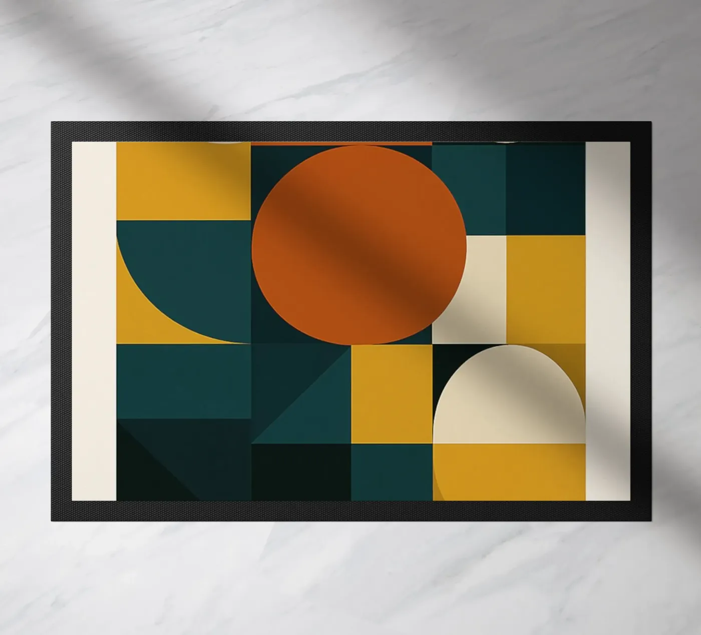 Modern Geometry Fußmatte von Studio M