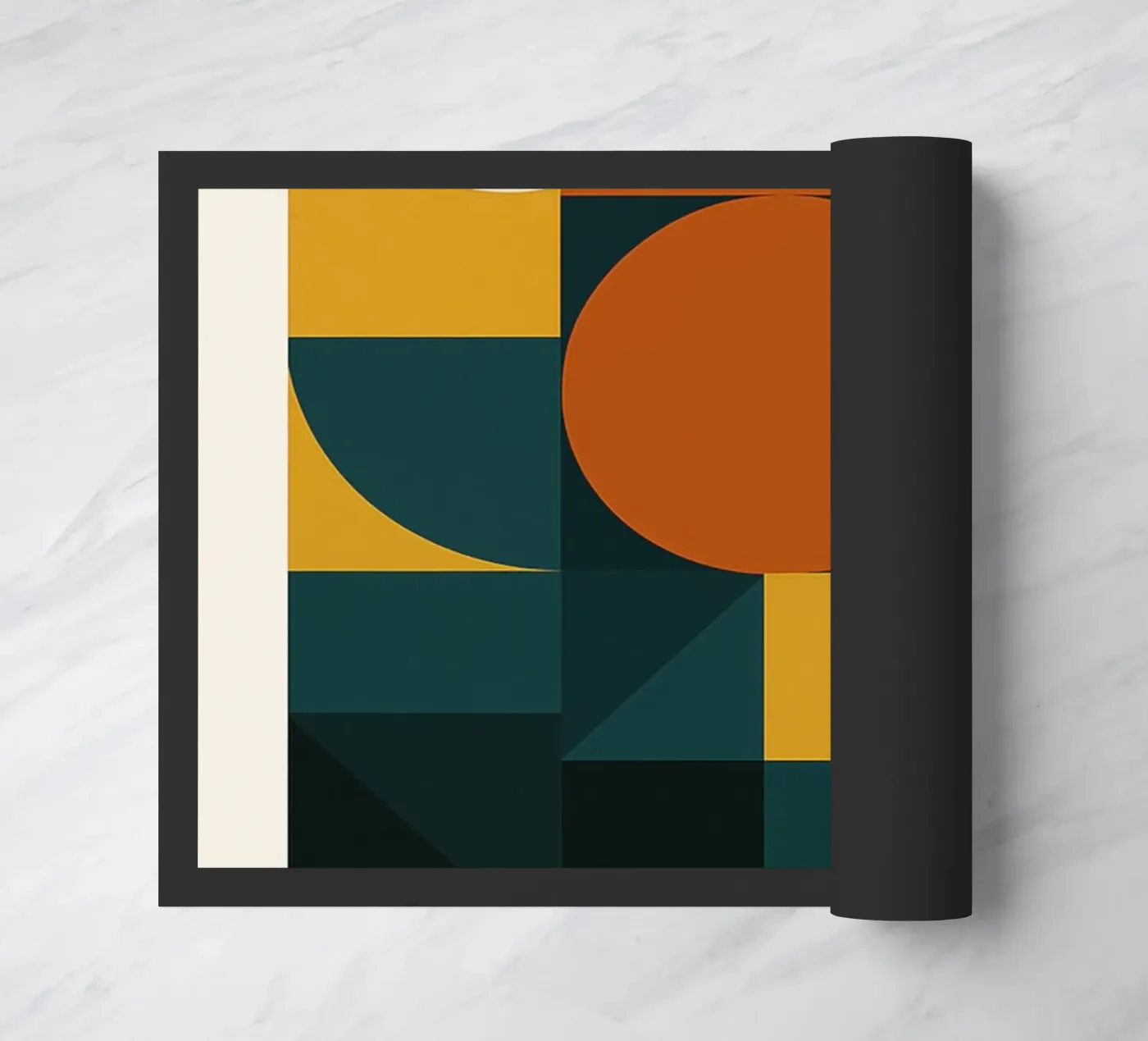 Modern Geometry Fußmatte von Studio M