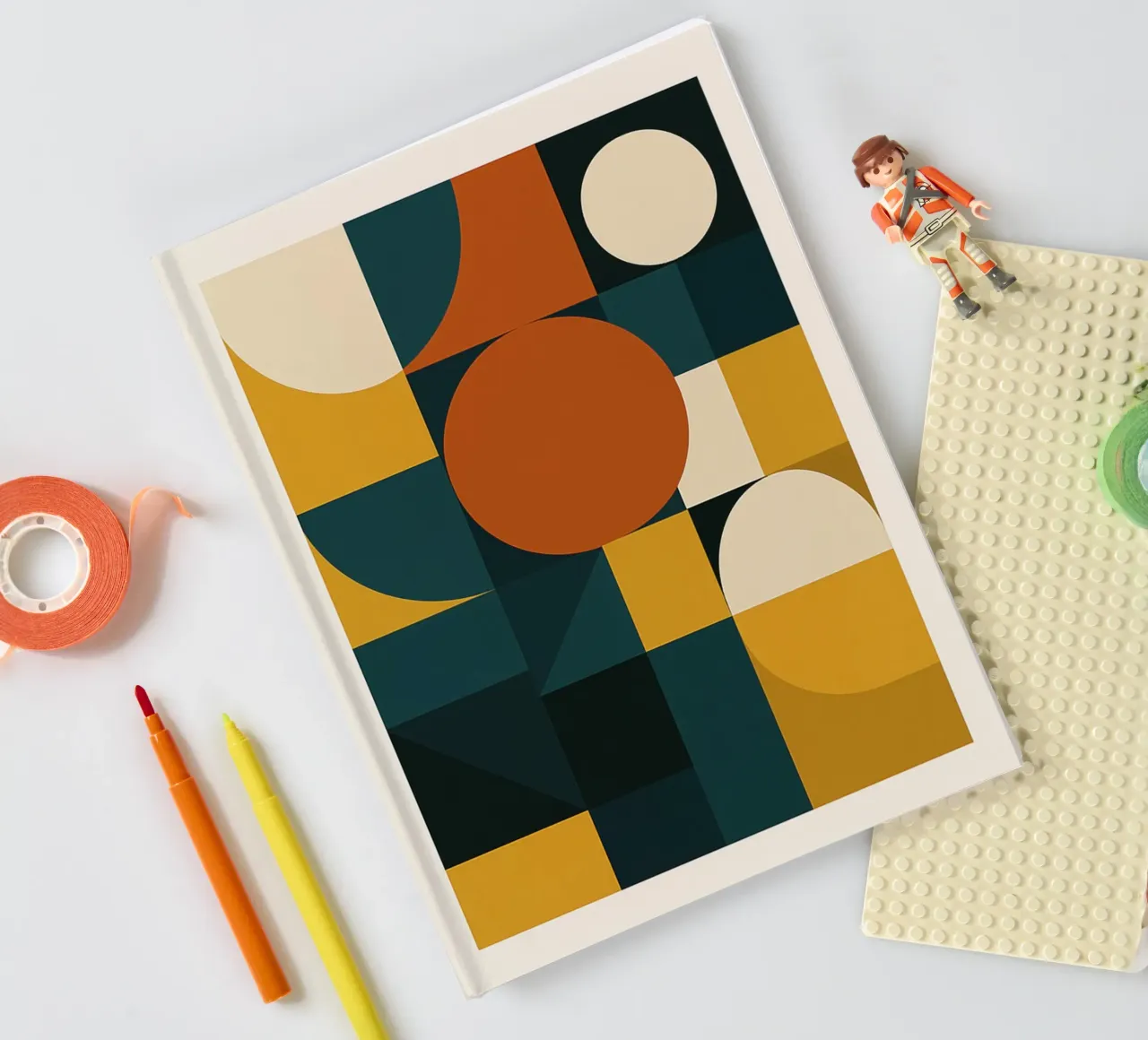 Modern Geometry notebook by Studio M
