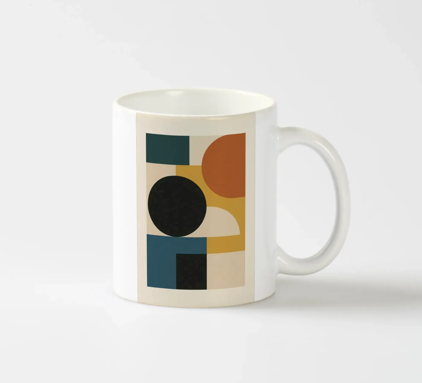 Shapes ceramic mug by Studio M