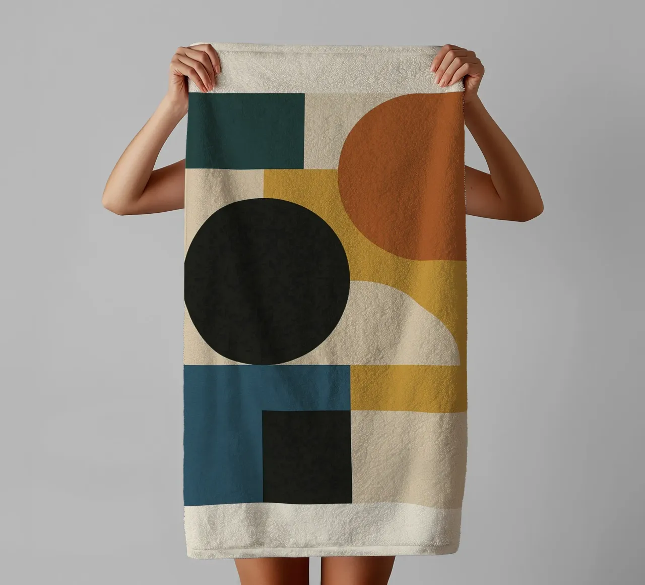 Shapes asciugamano da bagno da Studio M