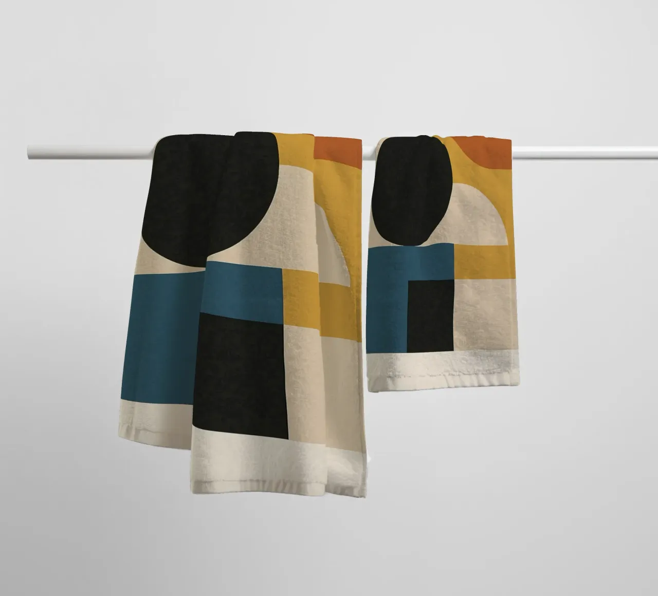 Shapes asciugamano da bagno da Studio M