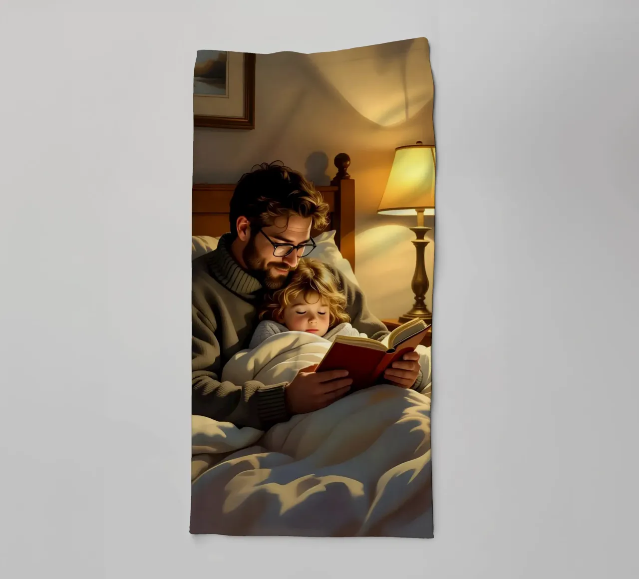 Vader en zoon badhanddoek van Anita's Dream