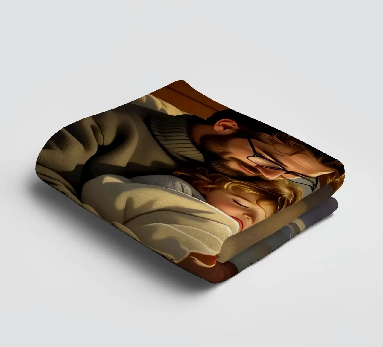 Vader en zoon badhanddoek van Anita's Dream