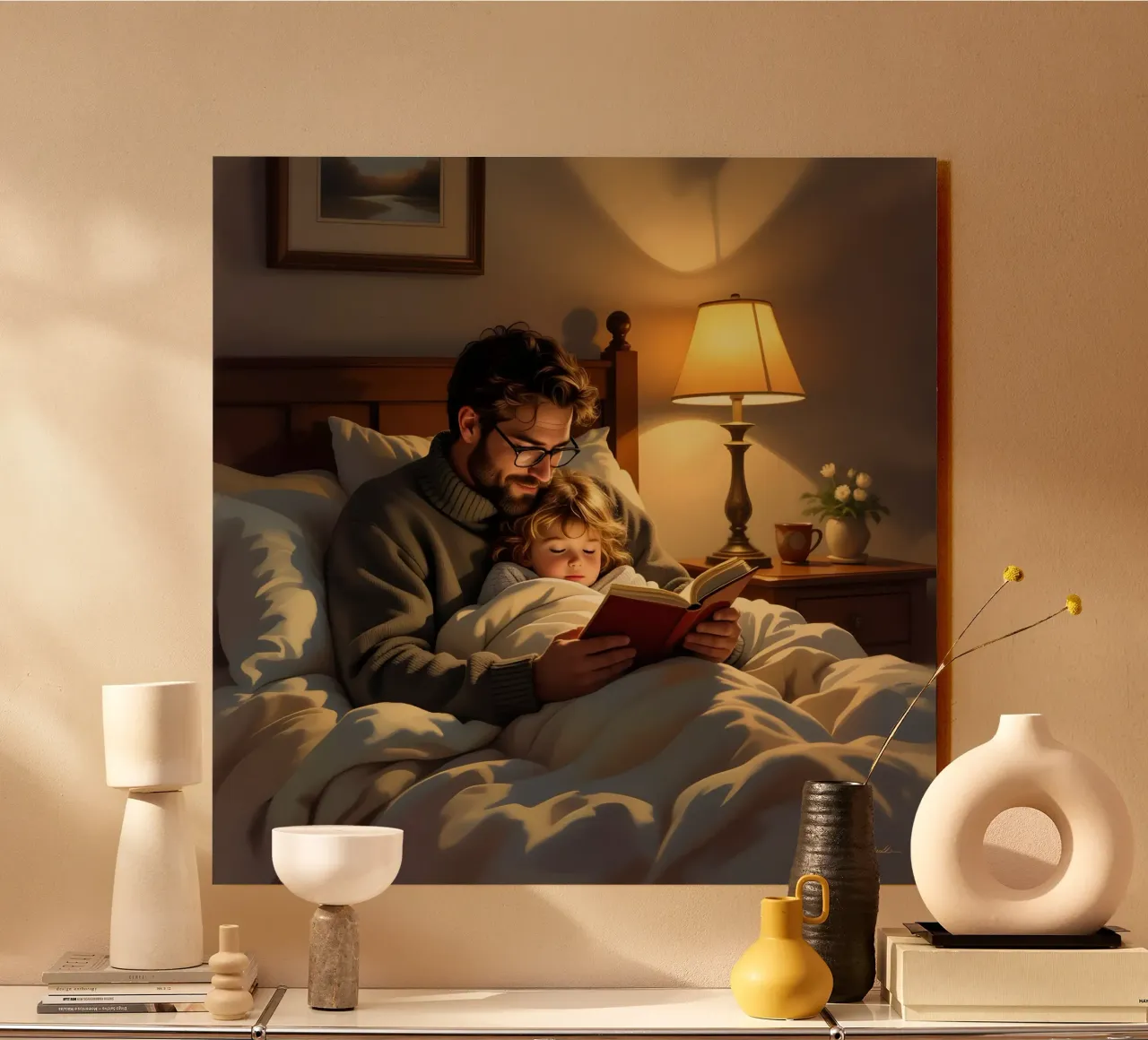 Padre e figlio plexiglass da Anita's Dream