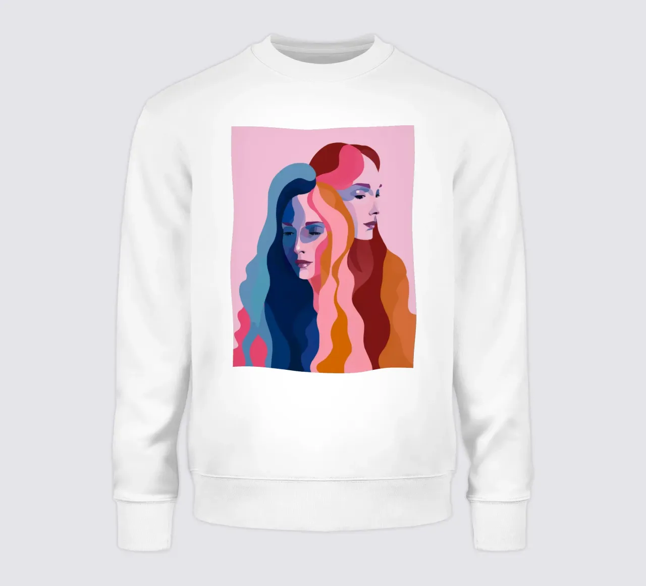 Dos tonos Muse sudadera de Lumie Layers