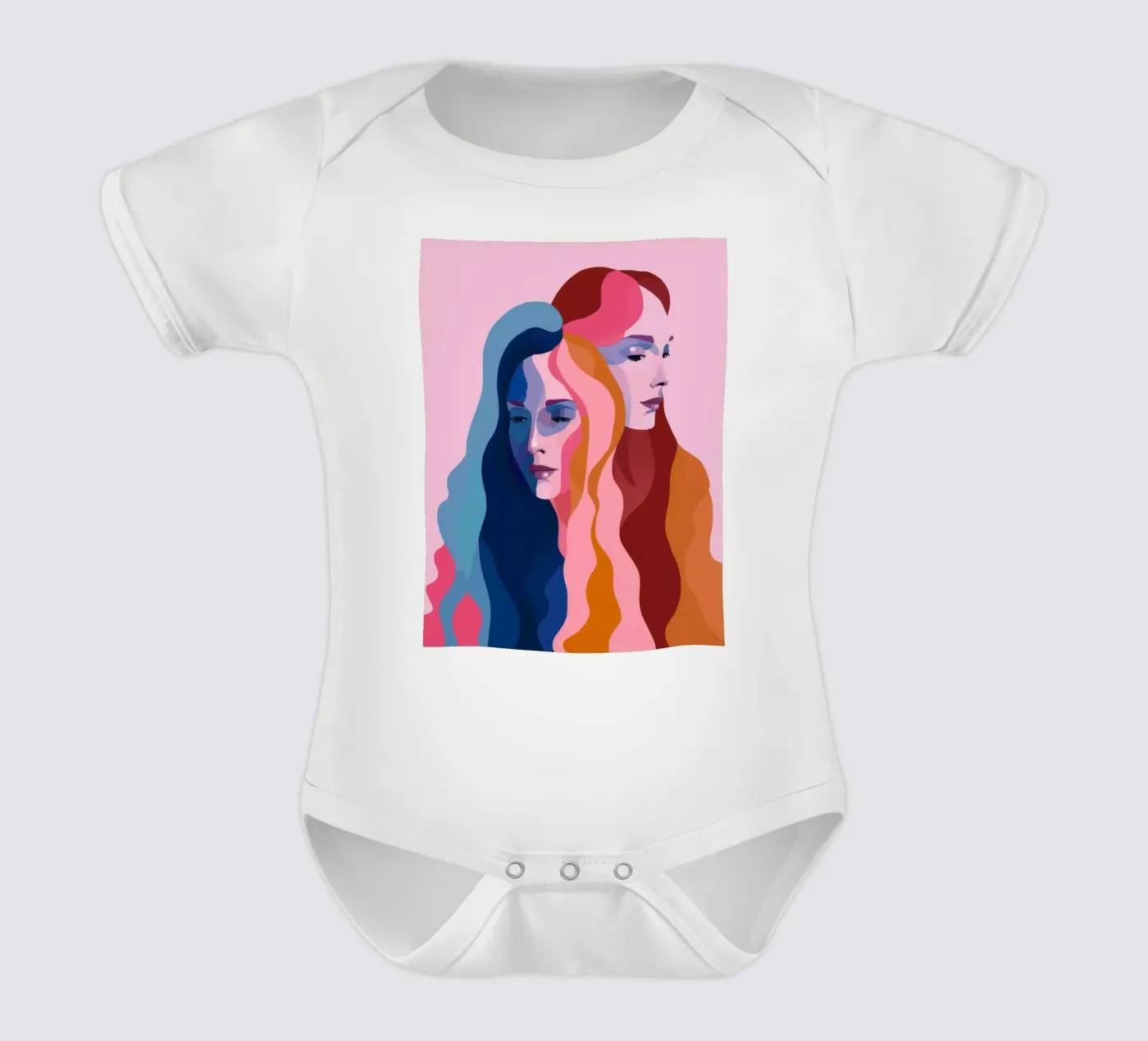 Double teinte Muse body bébé de Lumie Layers
