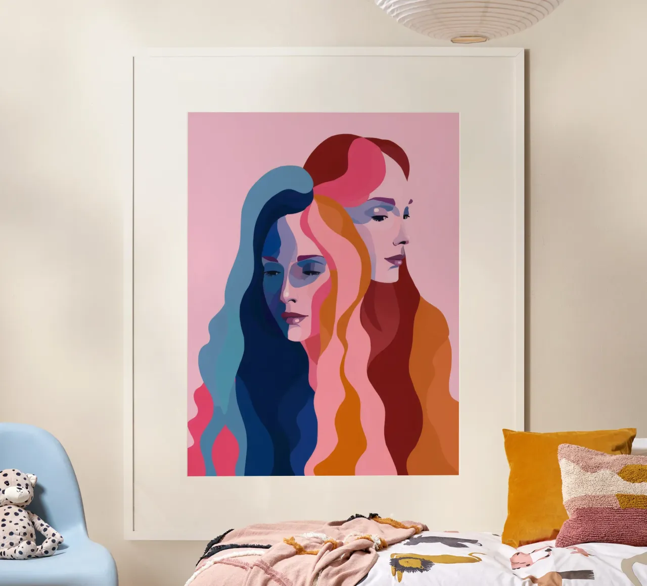 Doppia tonalità di Muse poster da Lumie Layers