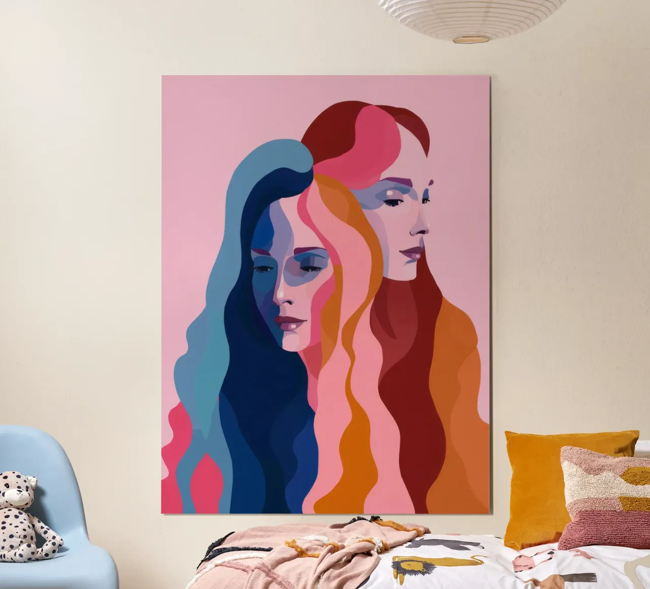 Doppia tonalità di Muse poster da Lumie Layers