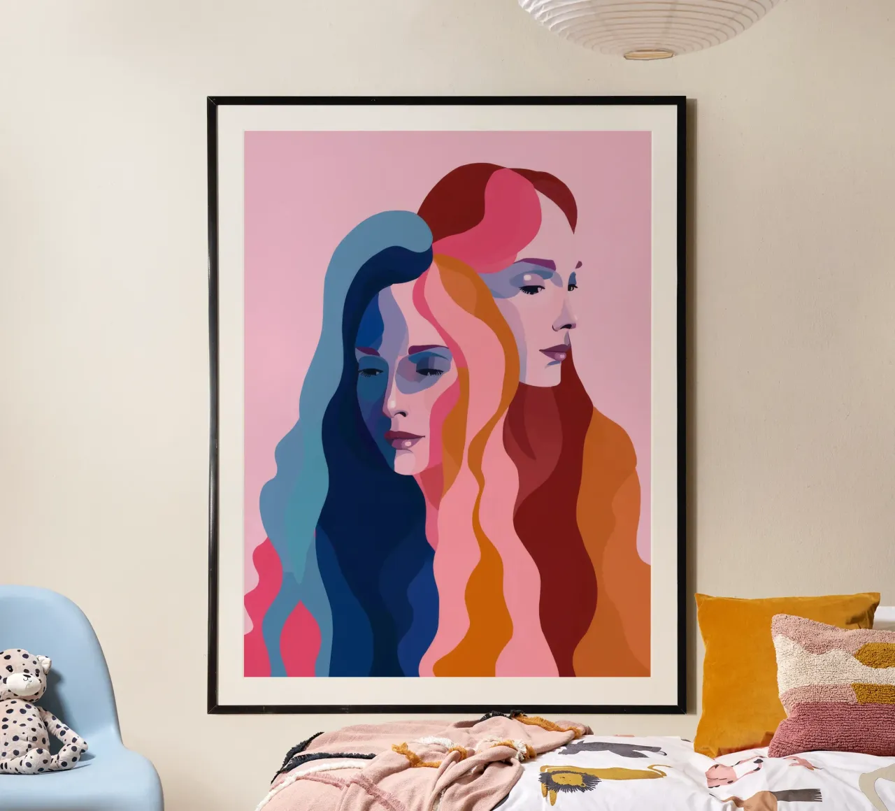 Doppia tonalità di Muse poster da Lumie Layers