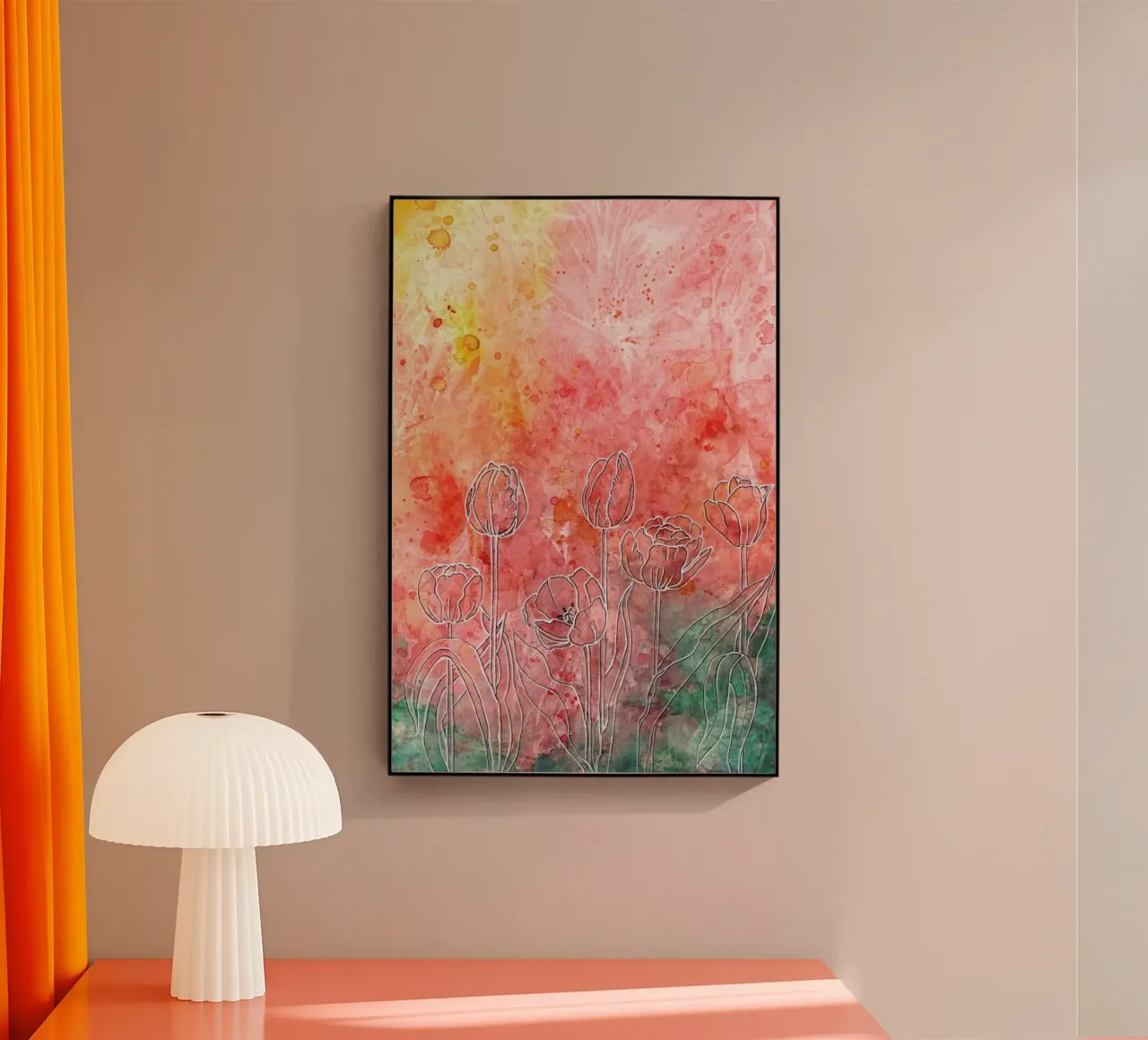 Tulips plexiglass da Ctoft