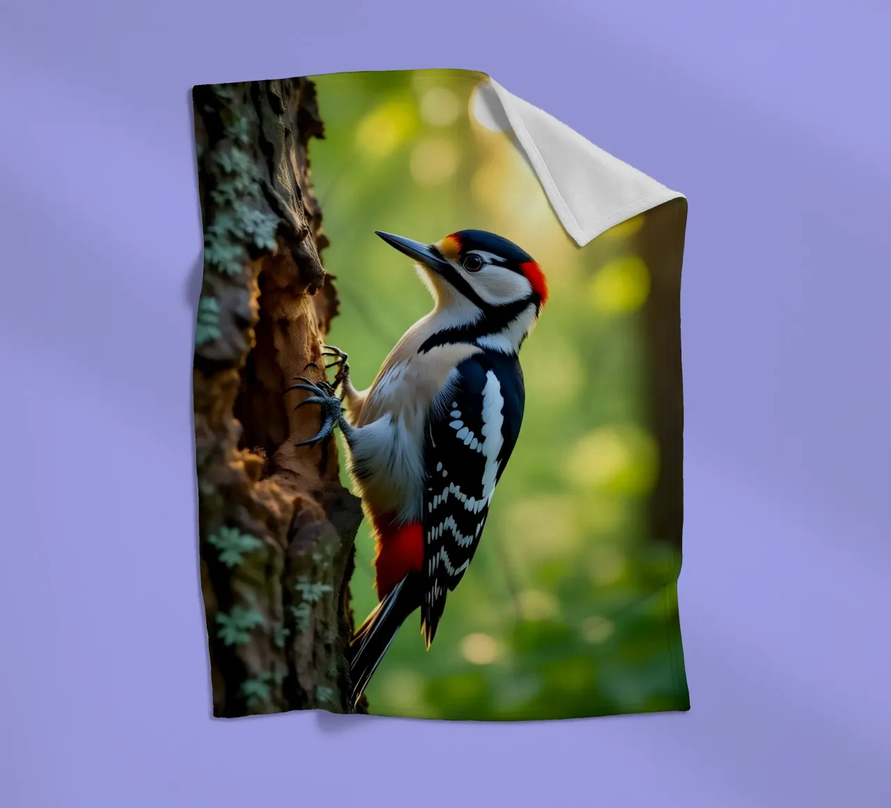 Specht Fleecedecke von Anita's Dream