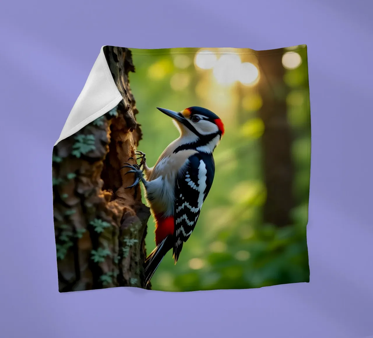 Specht Fleecedecke von Anita's Dream