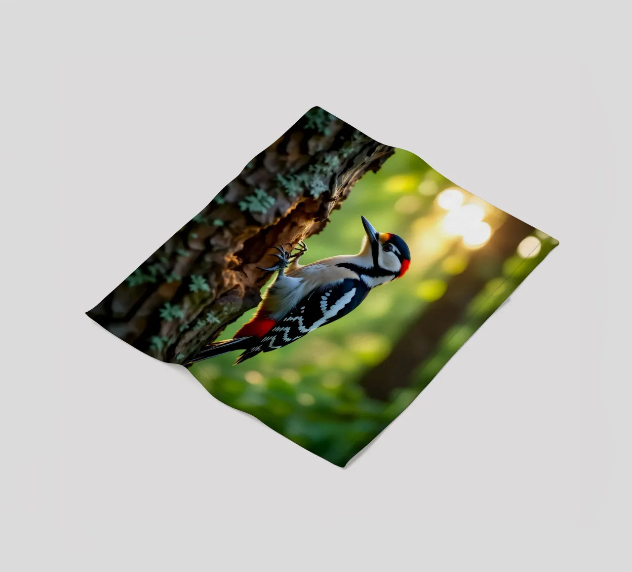 Specht Fleecedecke von Anita's Dream