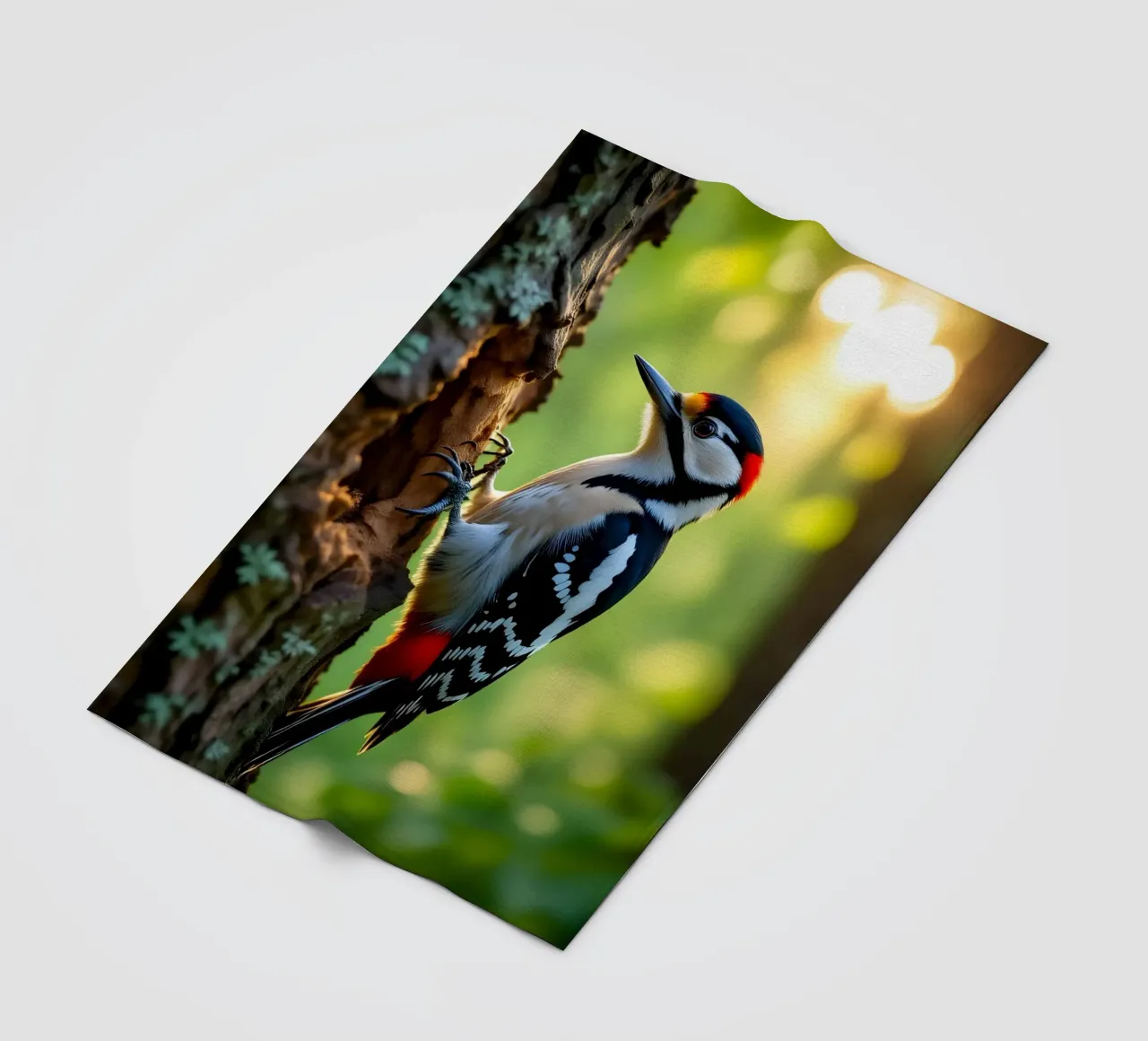 Specht Fleecedecke von Anita's Dream