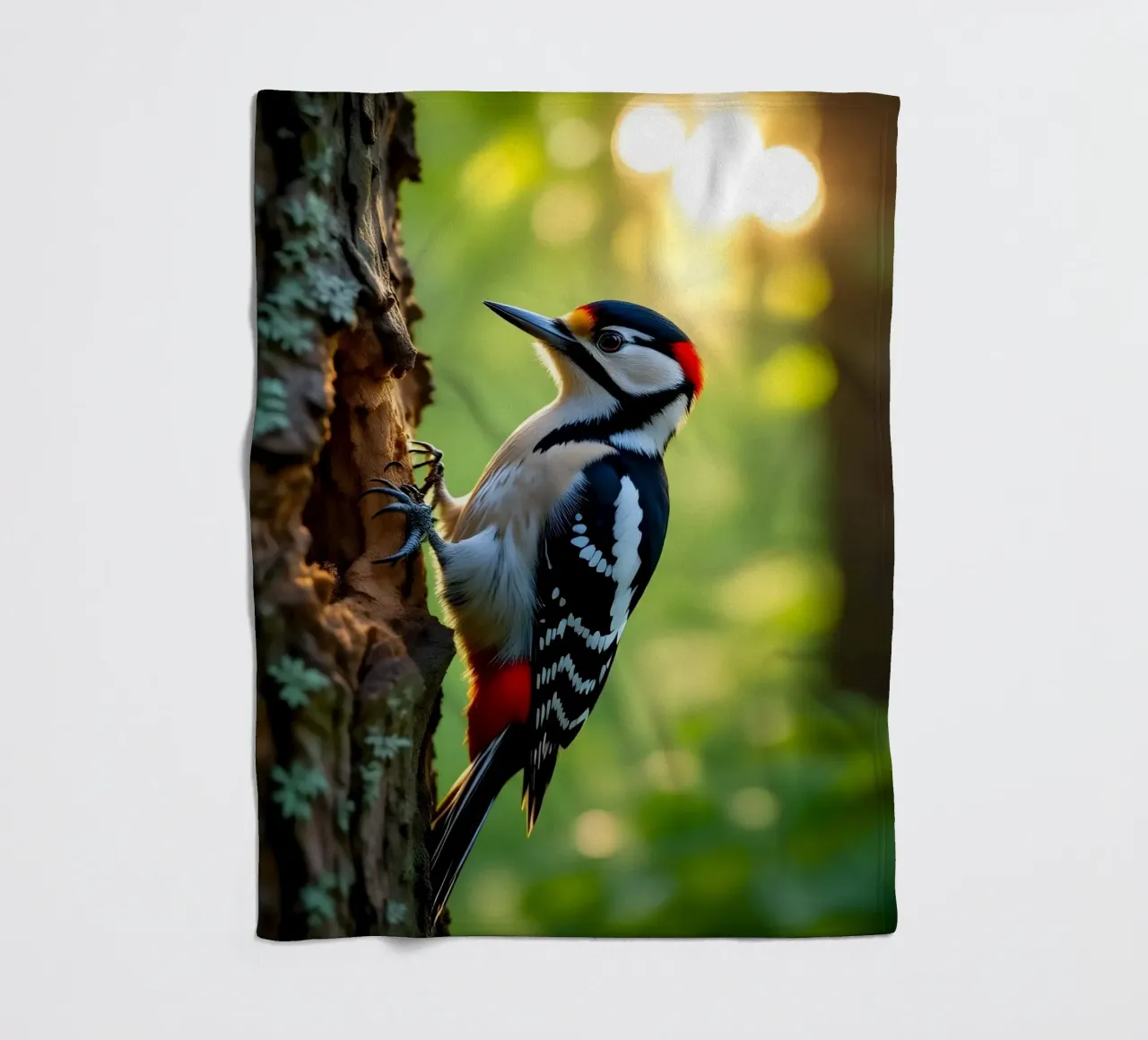 Specht Fleecedecke von Anita's Dream