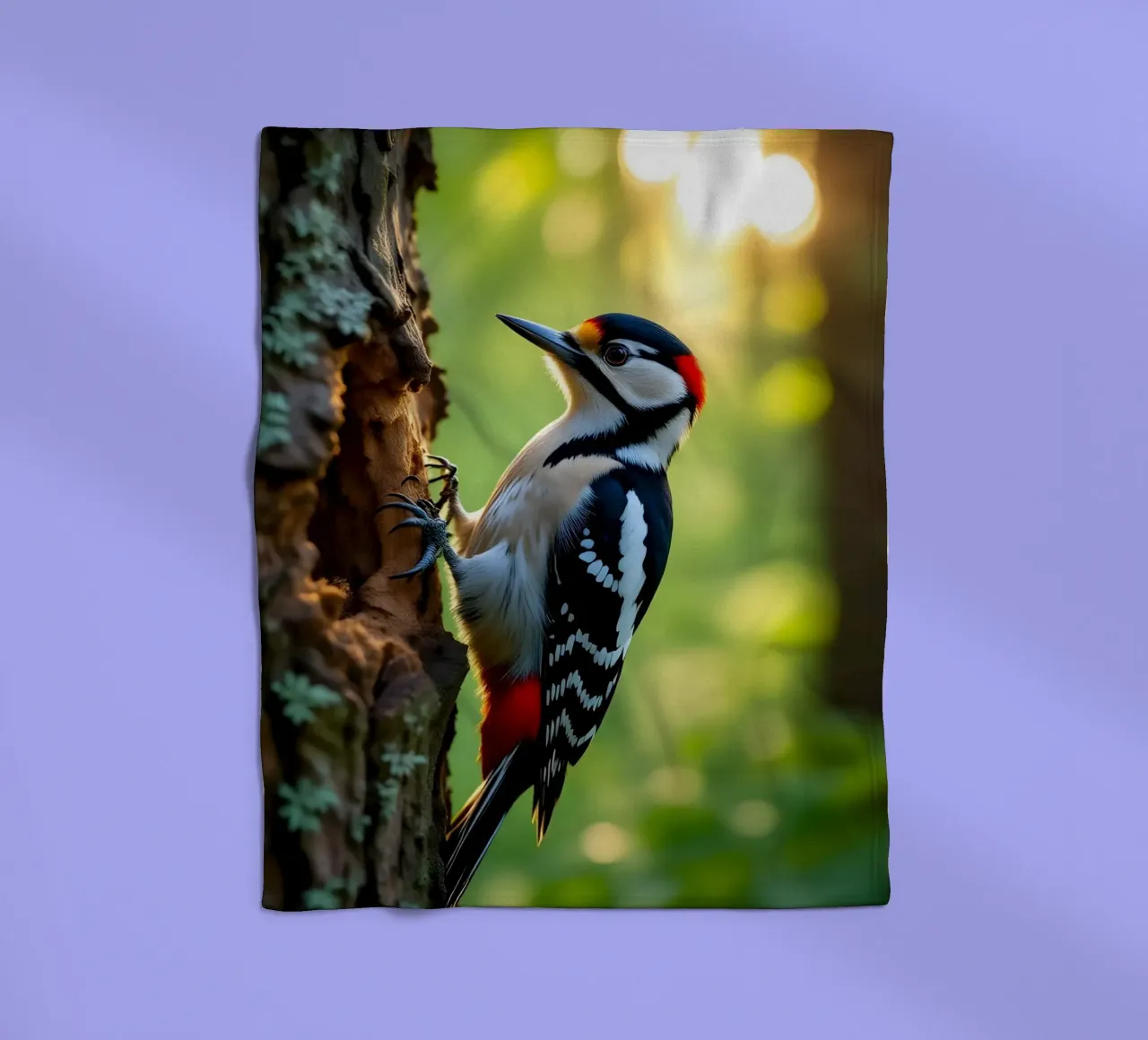 Specht Fleecedecke von Anita's Dream