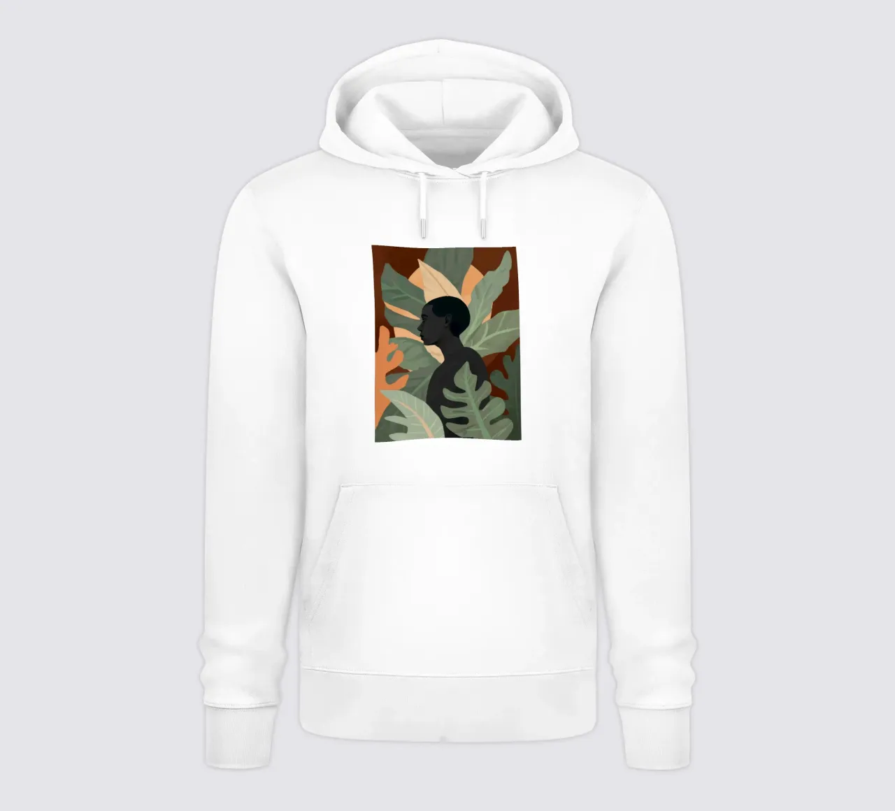 Jungle Figure Silhouette Hoodie von Lumie Layers