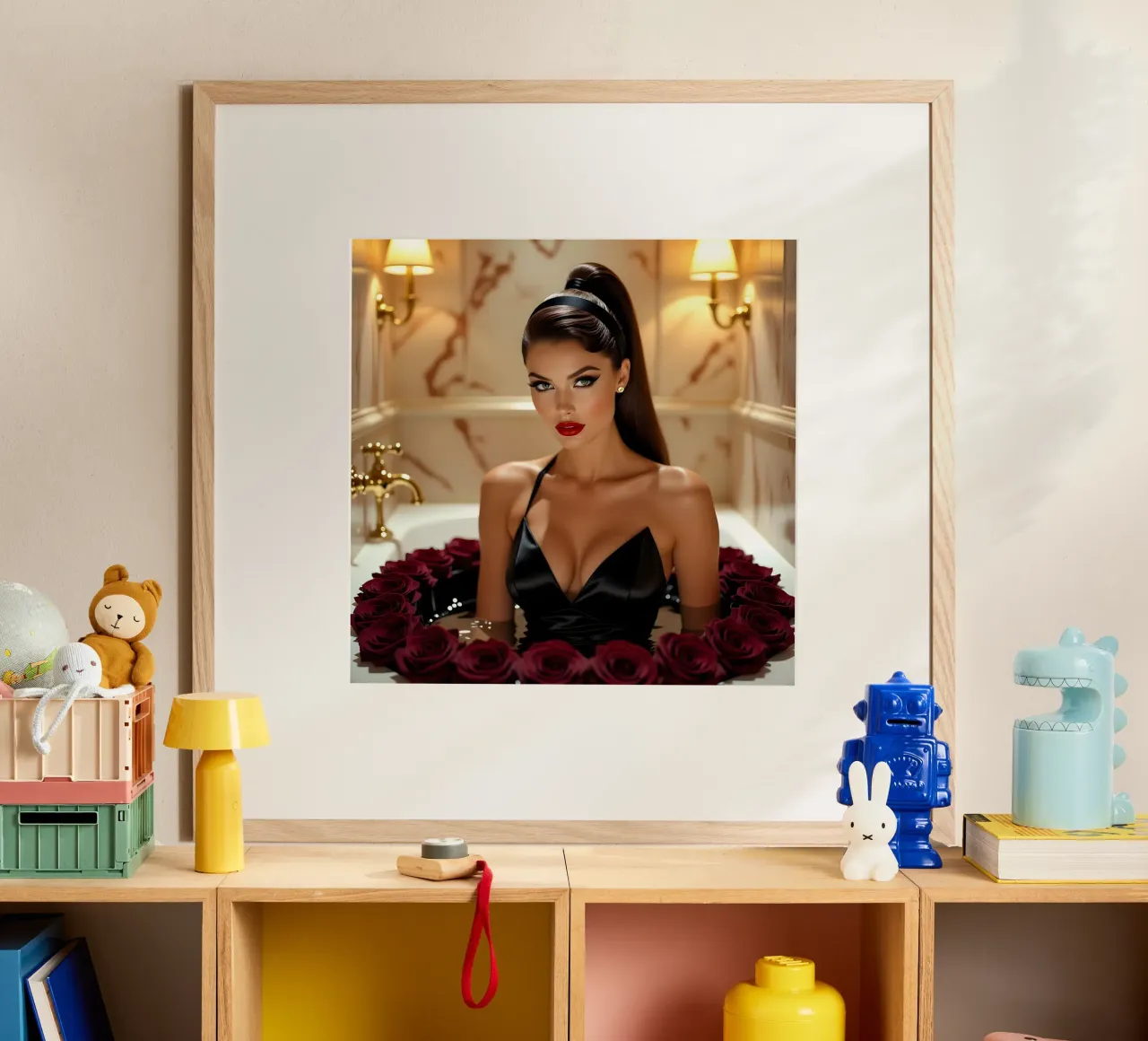 Chocolade Bad poster van Anita's Dream