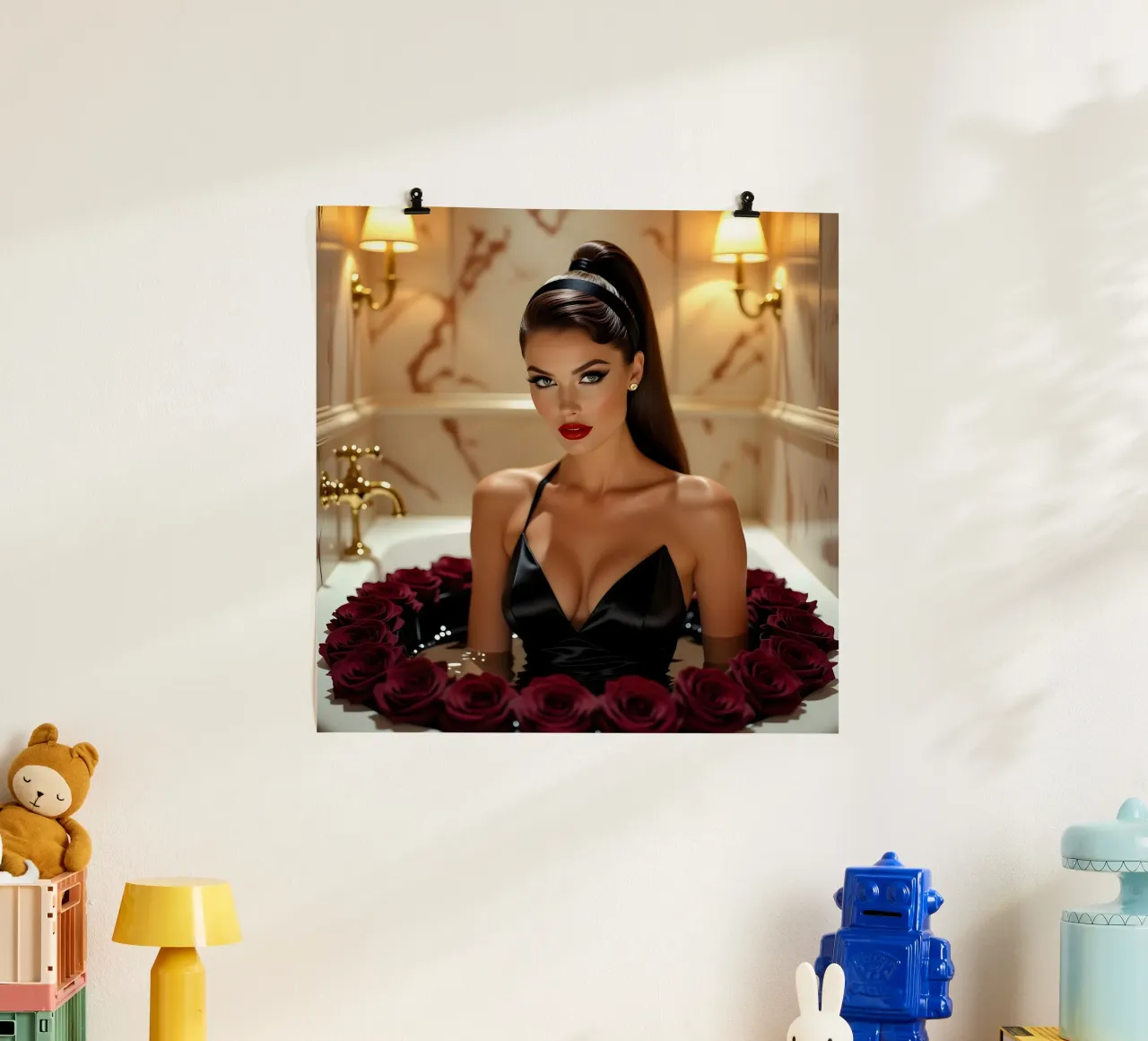 Chocolade Bad poster van Anita's Dream