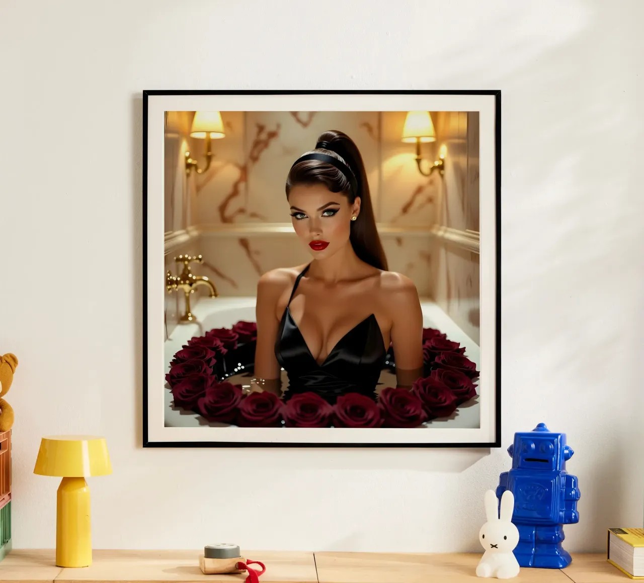 Chocolade Bad poster van Anita's Dream