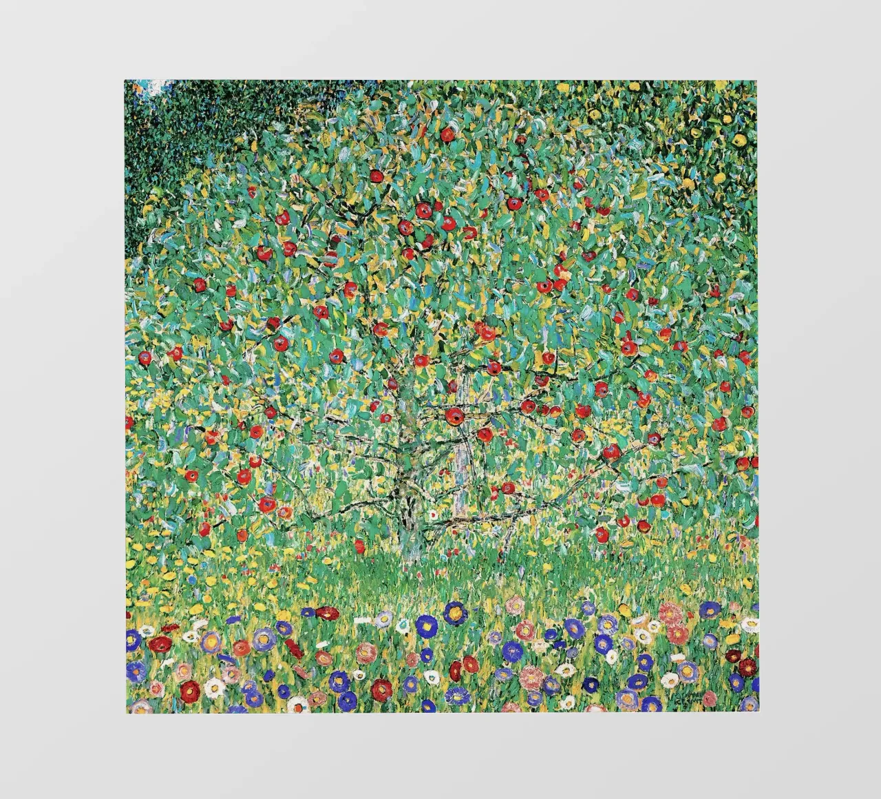 Albero di mele I - Gustav Klimt pellicola backlit da Show Art