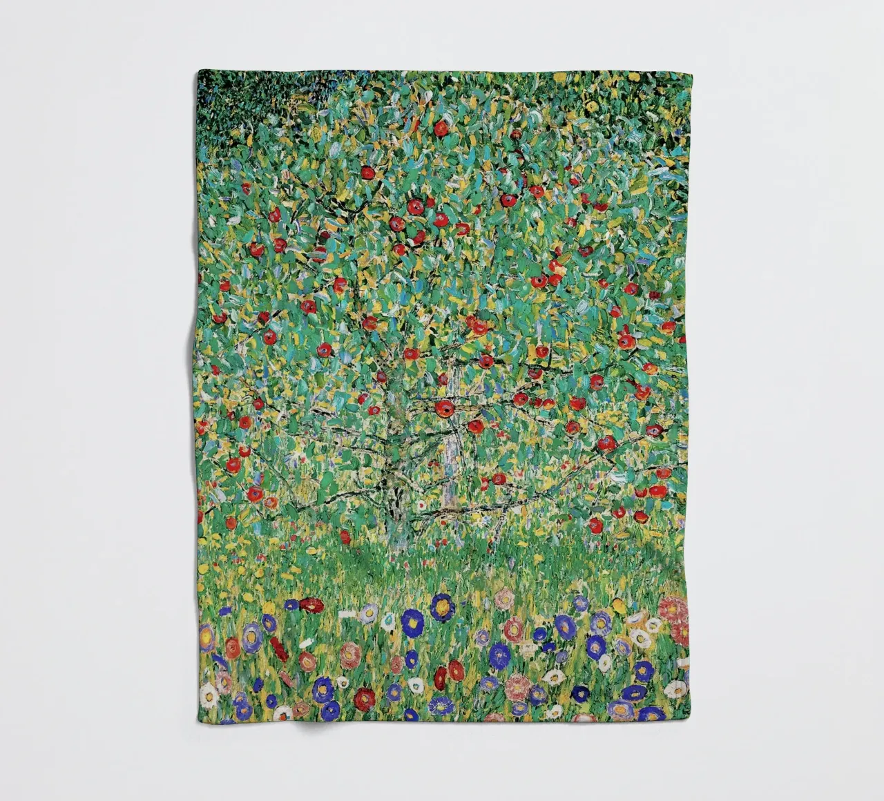 Apple Tree I - Gustav Klimt fleece blanket by Show Art