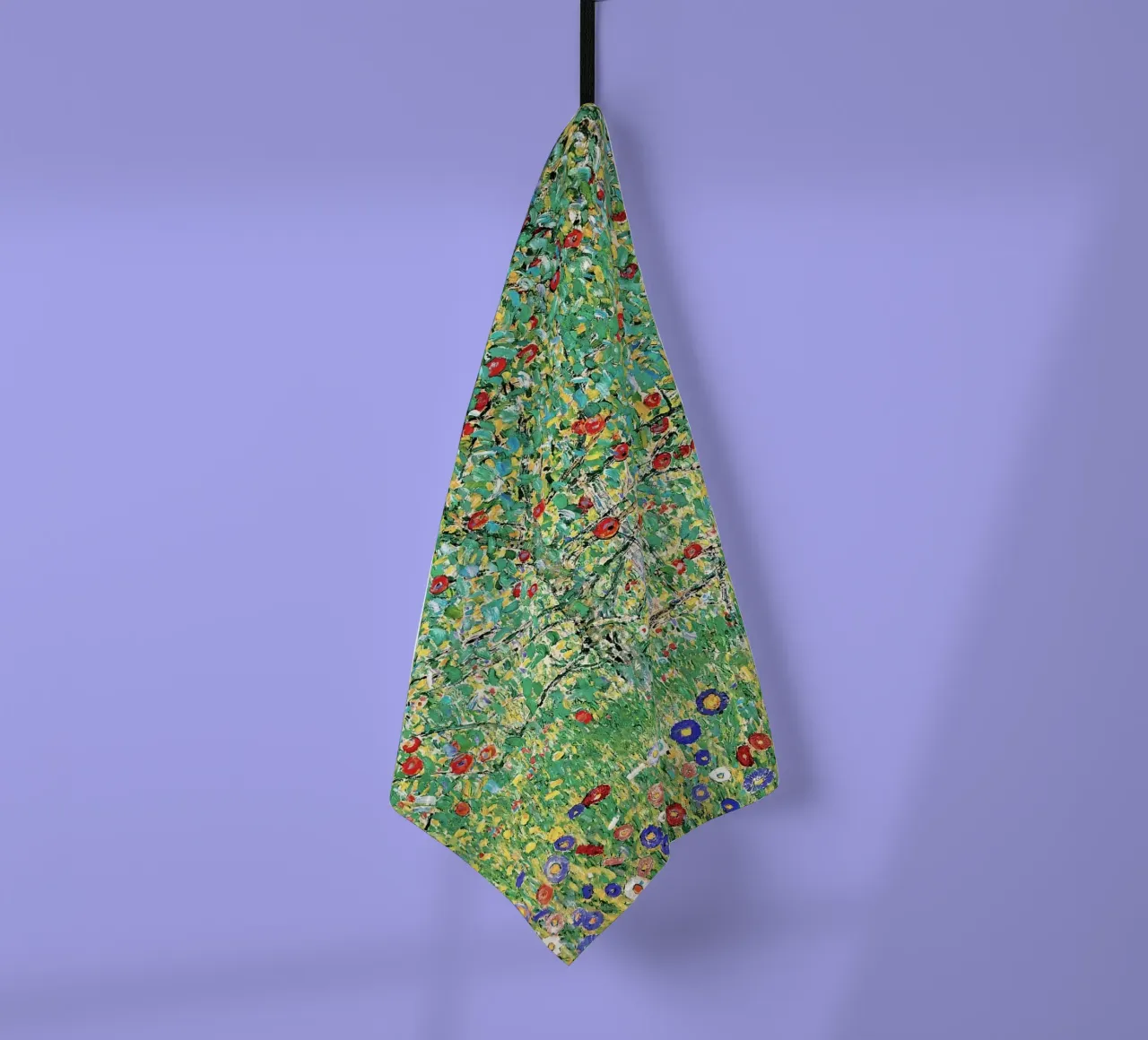 Apfelbaum I - Gustav Klimt Geschirrtuch von Show Art