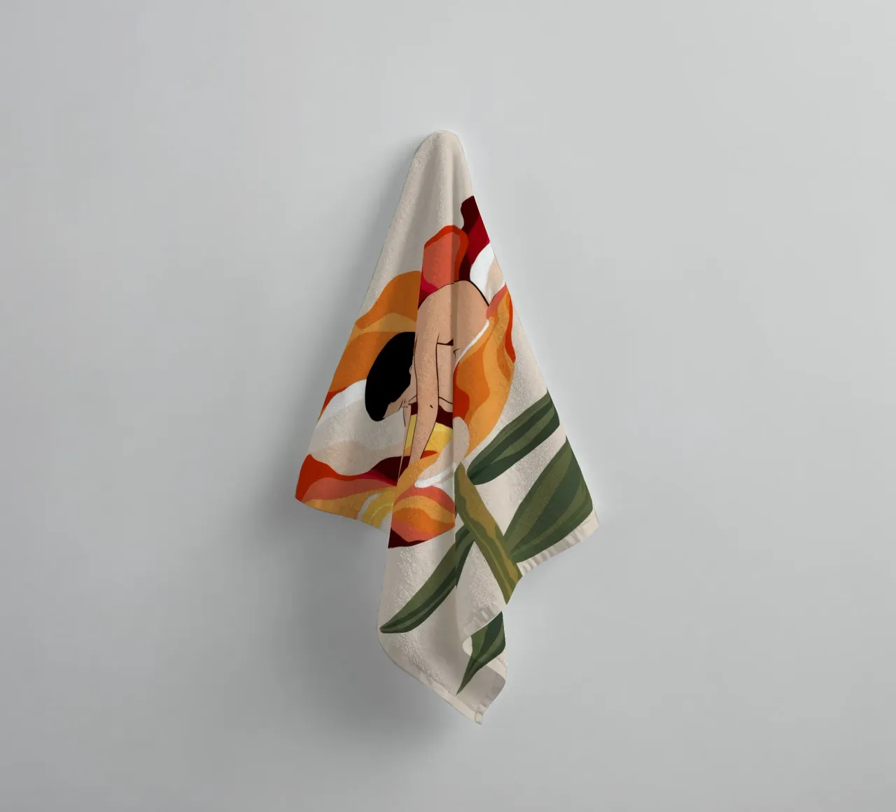 Rinascita di Lily Bloom asciugamano da bagno da Lumie Layers